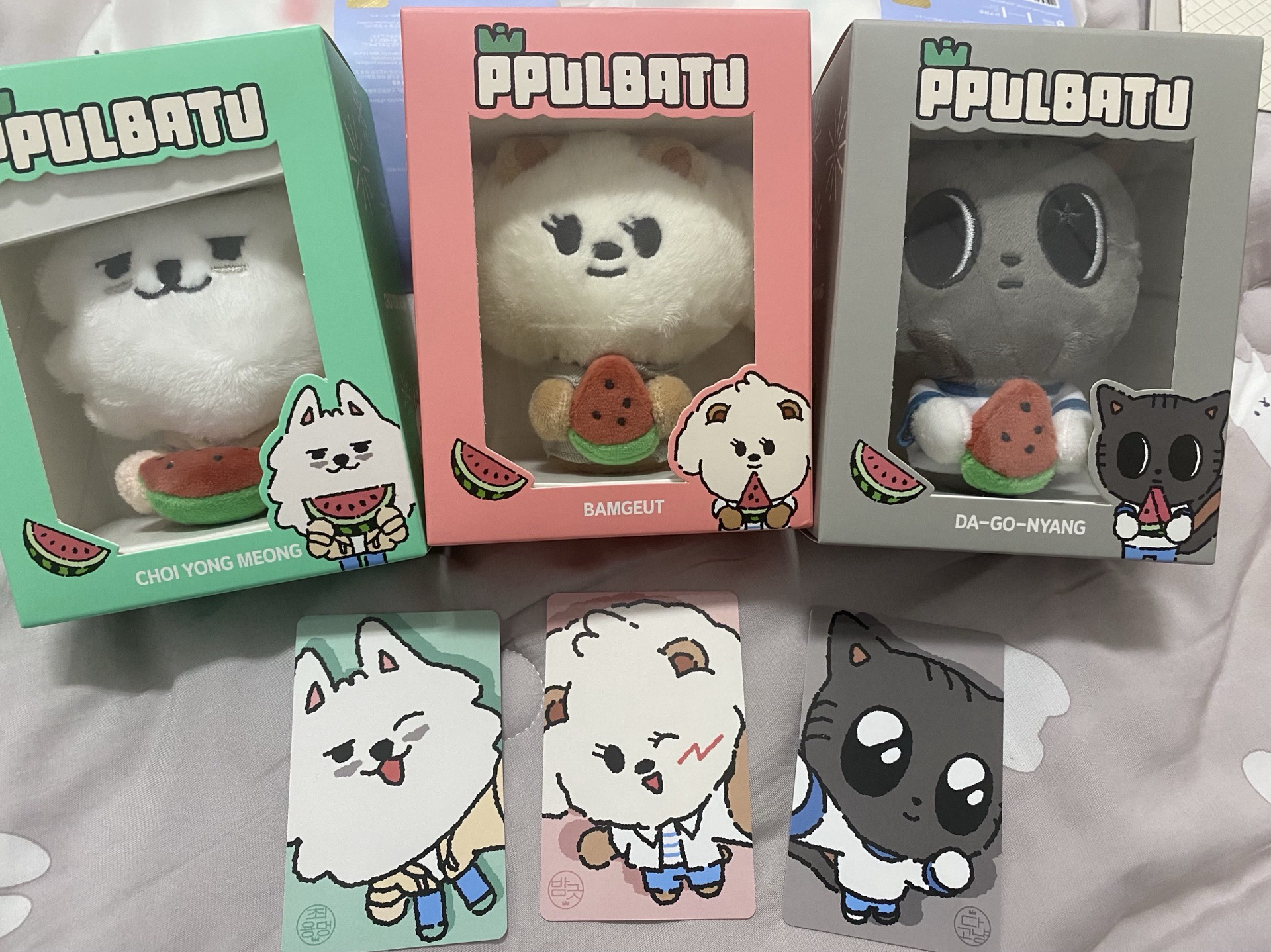 角巴兔 勇萌 栗嘻 松喵 西瓜娃 不綁直出