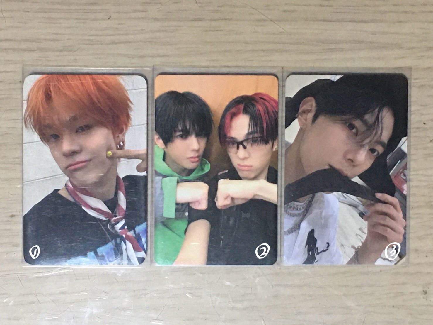 WHIB 金俊民、全李正小卡