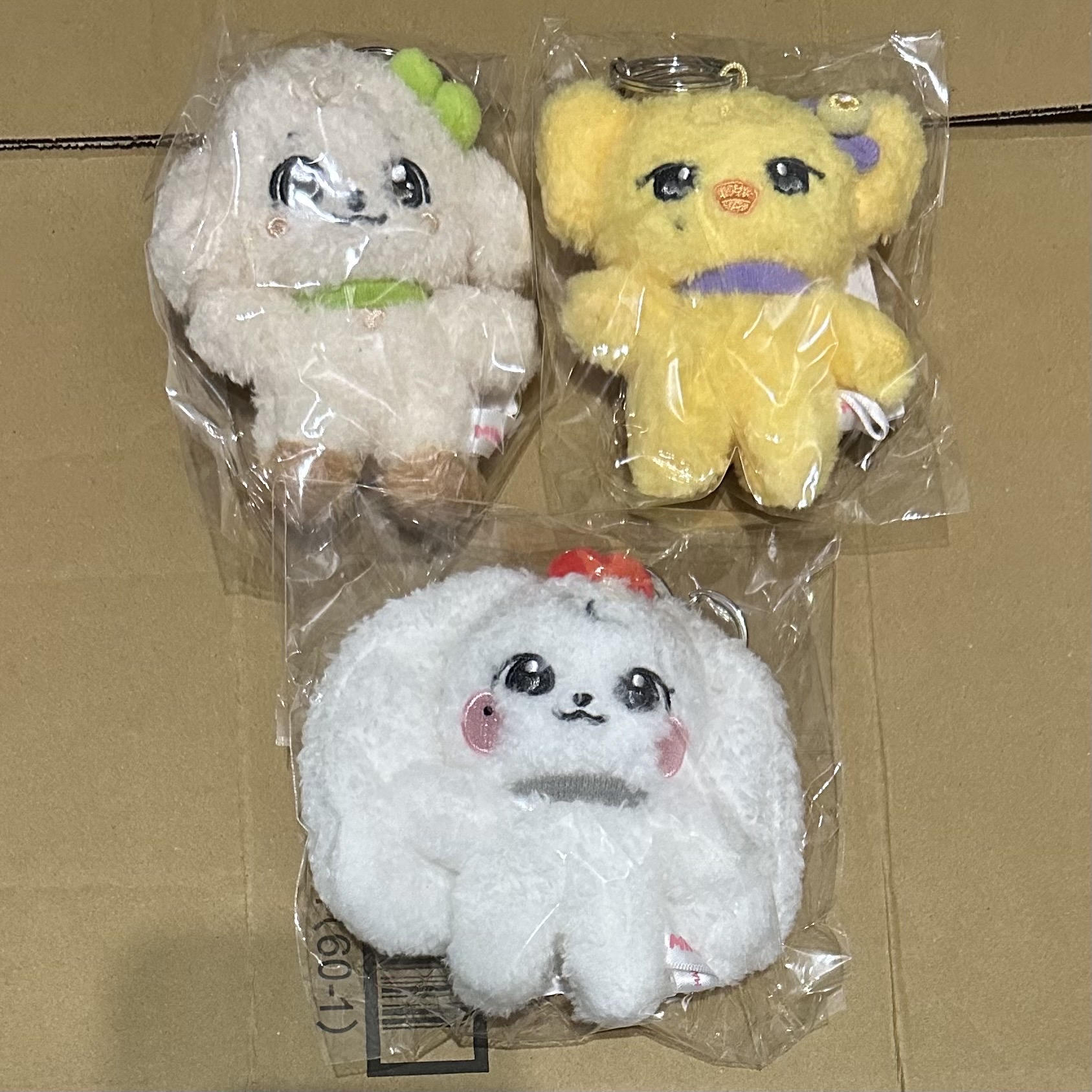 minive絨毛吊飾安、怜、員