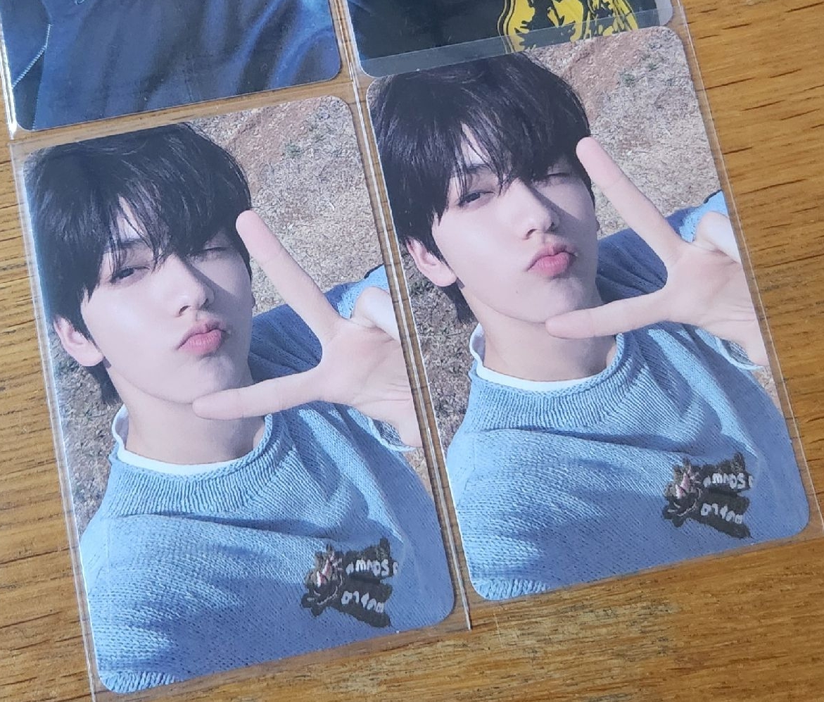 TXT 正四solo專輯小卡一張【崔秀彬 soobin】送台北場彬簽名紙星星