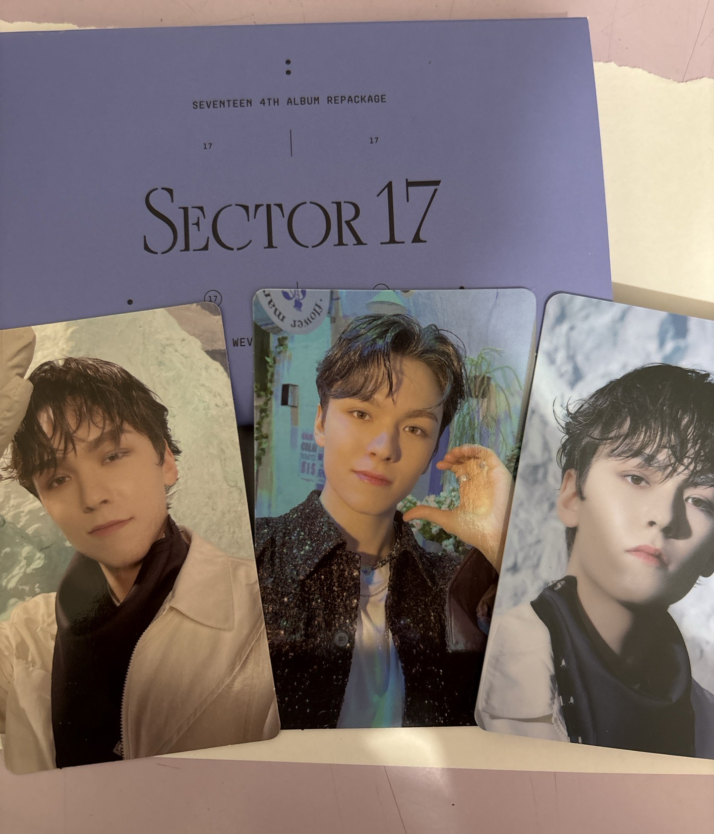 SEVENTEEN vernon 電子專未掃