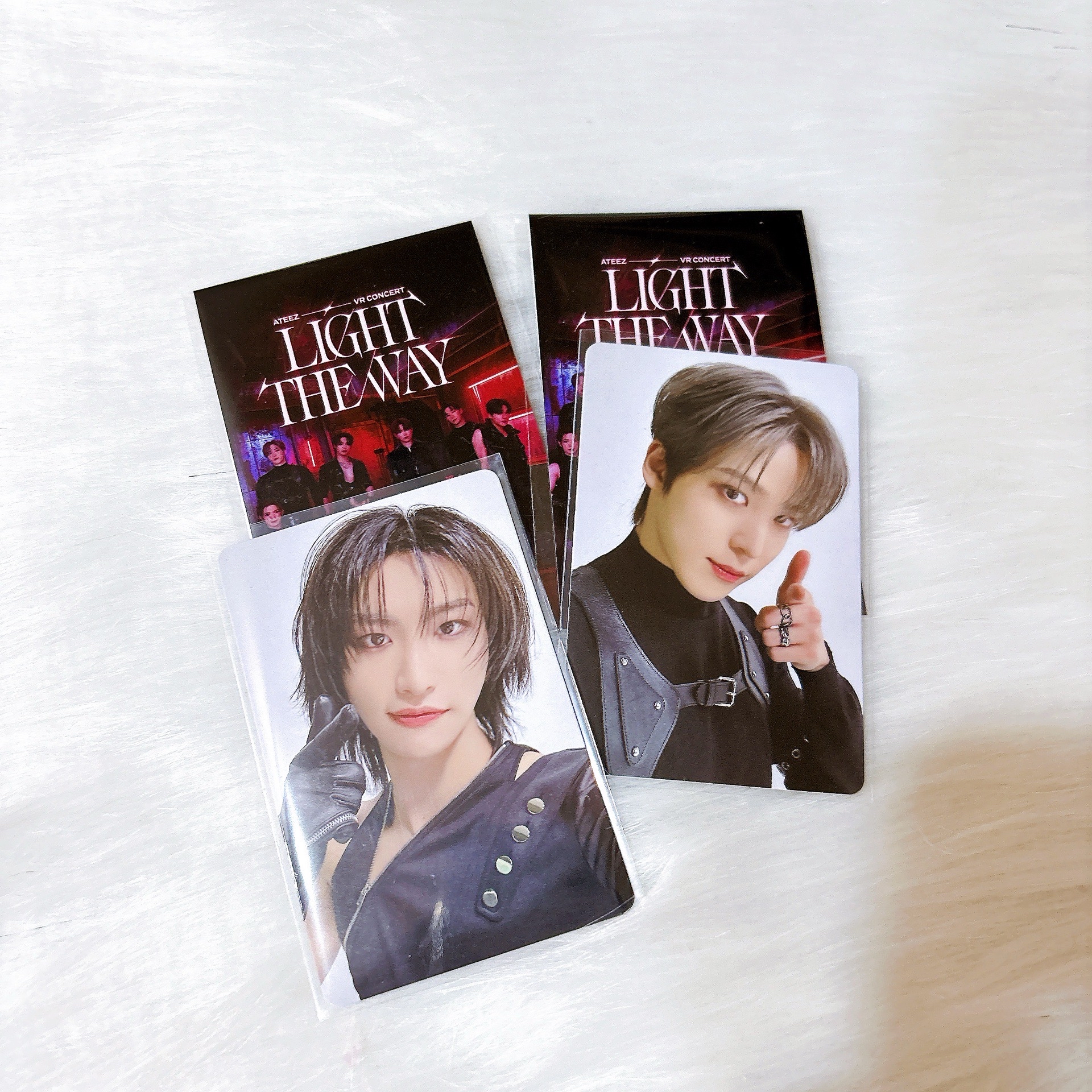 ATEEZ VR電影特典 小卡 Light the way星和 潤浩