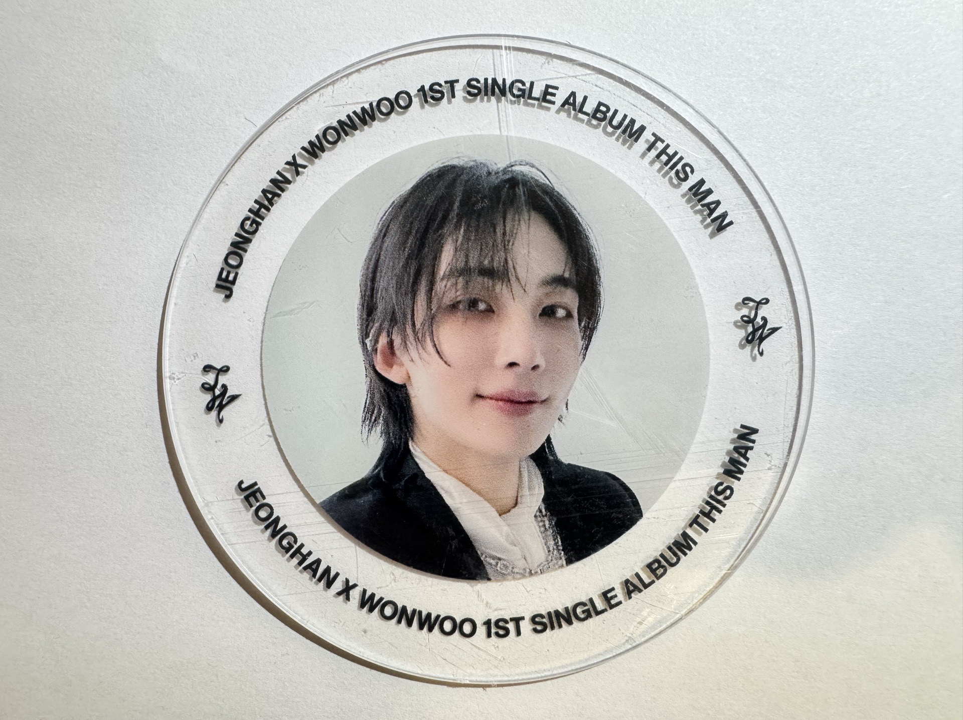 THIS MAN壓克力杯墊特典 淨漢