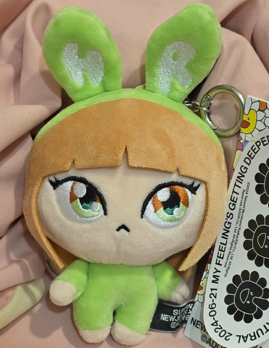 Newjeans x 村上隆 Haerin 聯名娃娃 supernatural快閃娃娃