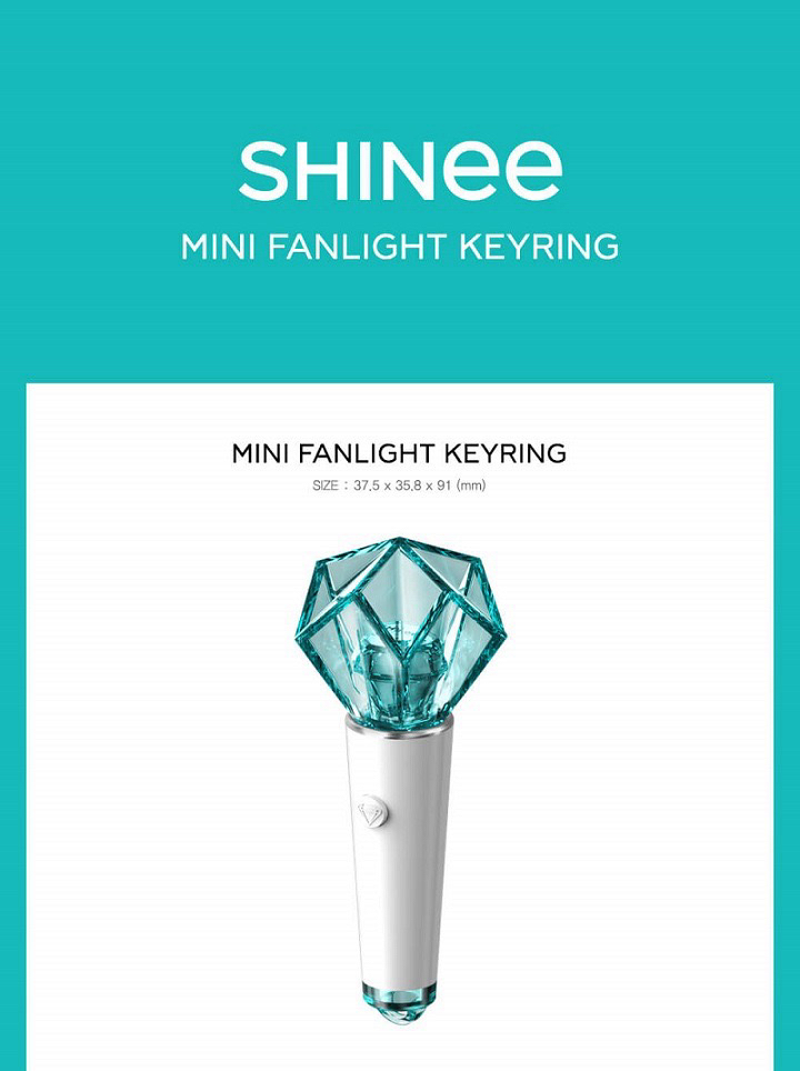 SHINee 小手燈鑰匙圈 （再販ver.）