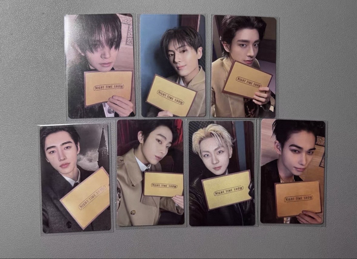 ENHYPEN 迷六電子專 固卡 七張