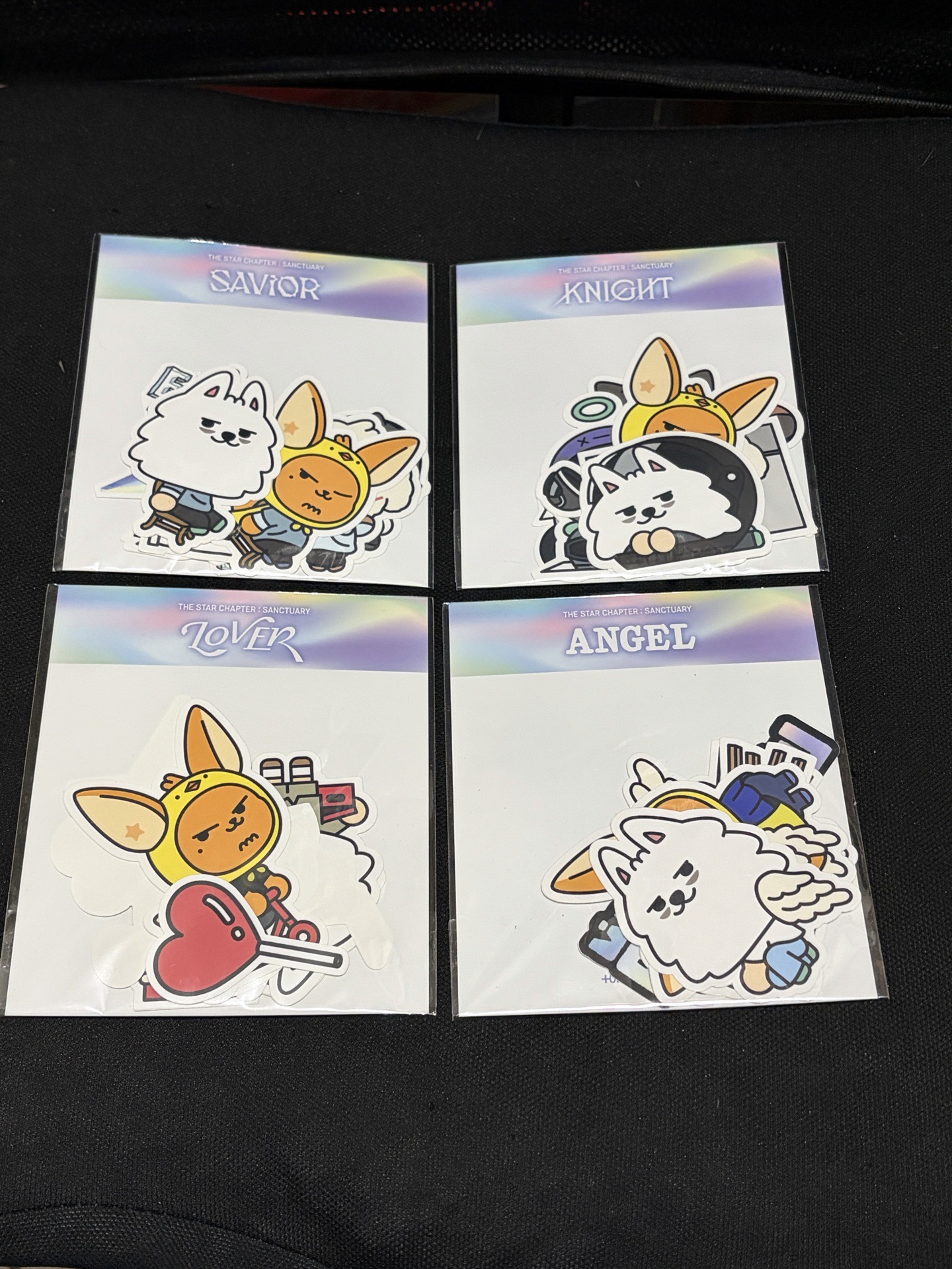 迷七 貼紙組 四版都有