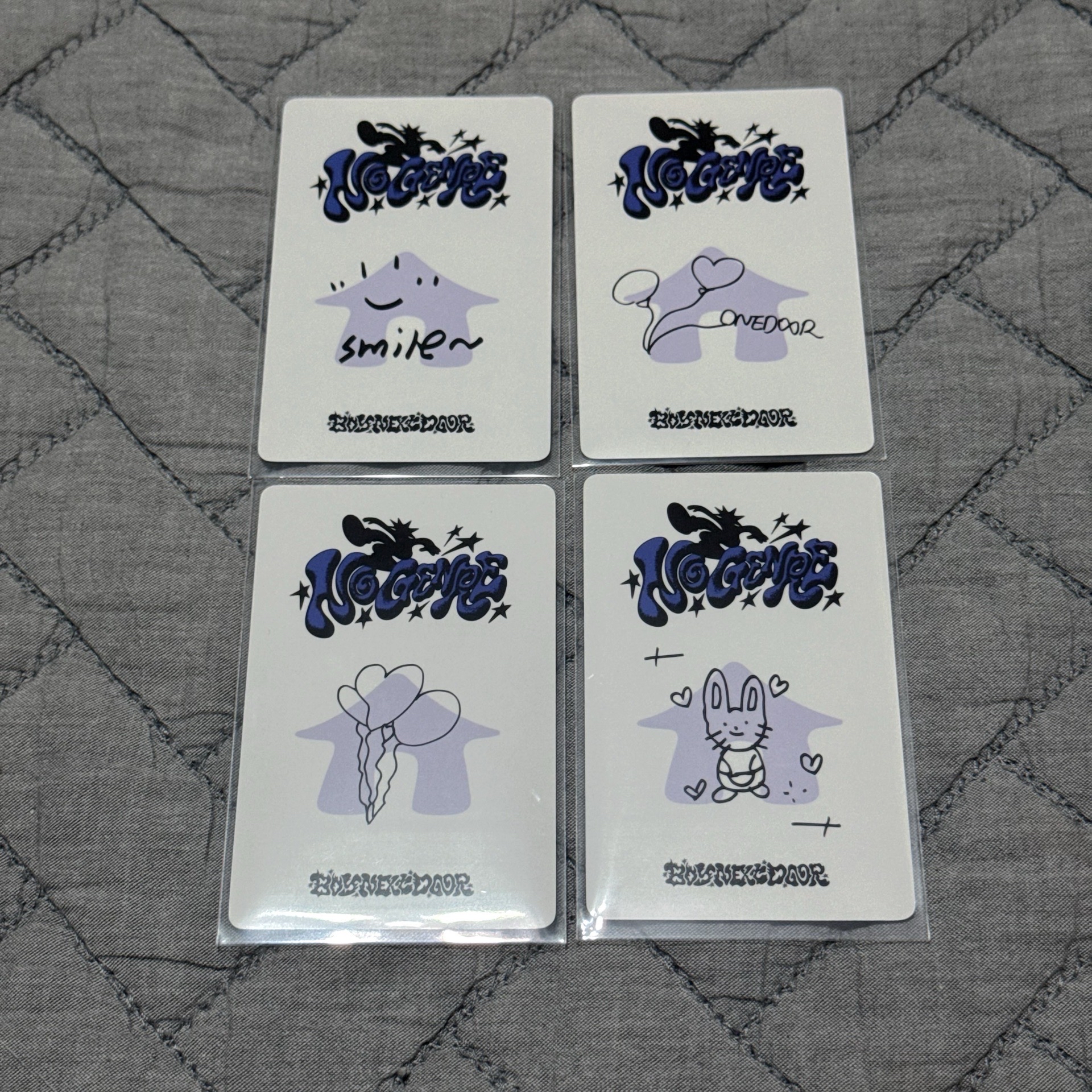 no genre yzy北京線下 手繪卡背