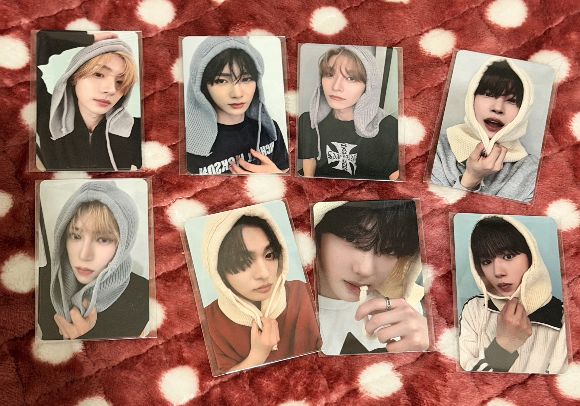 迷一 mnet 特典卡 頭套 ver.