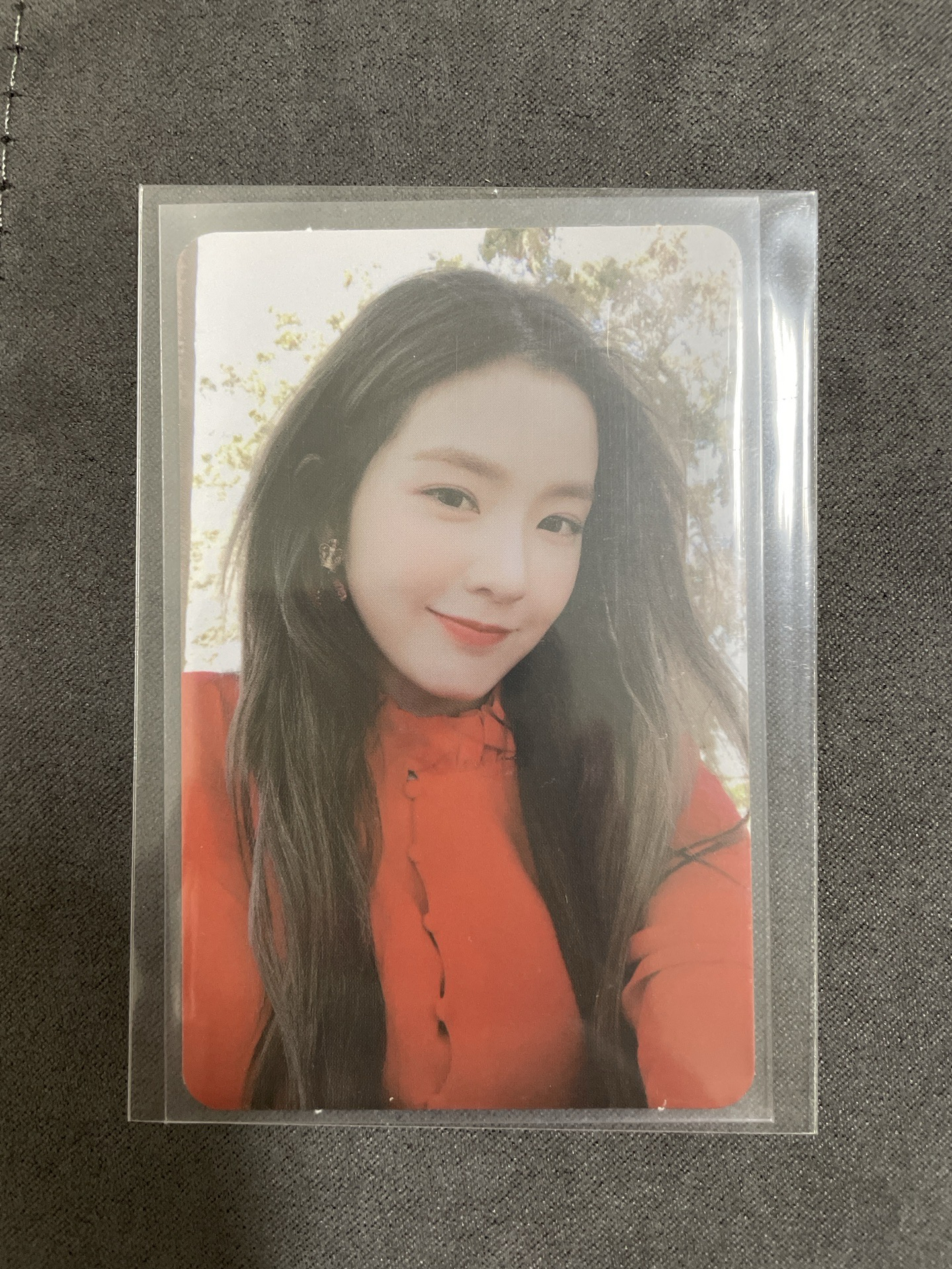 Red velvet pkb專輯小卡 Irene