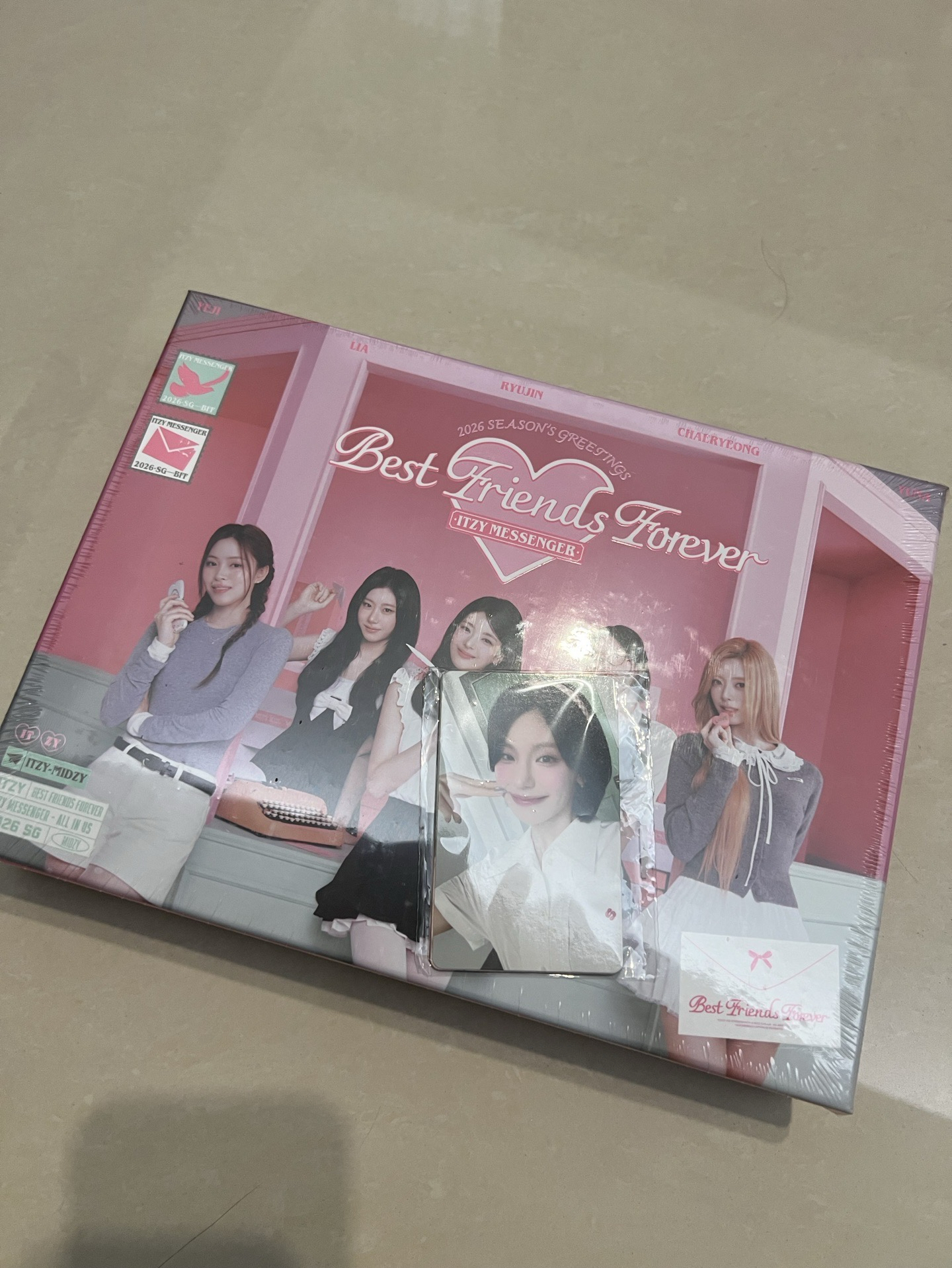 JYP通路特典+全新未拆年曆