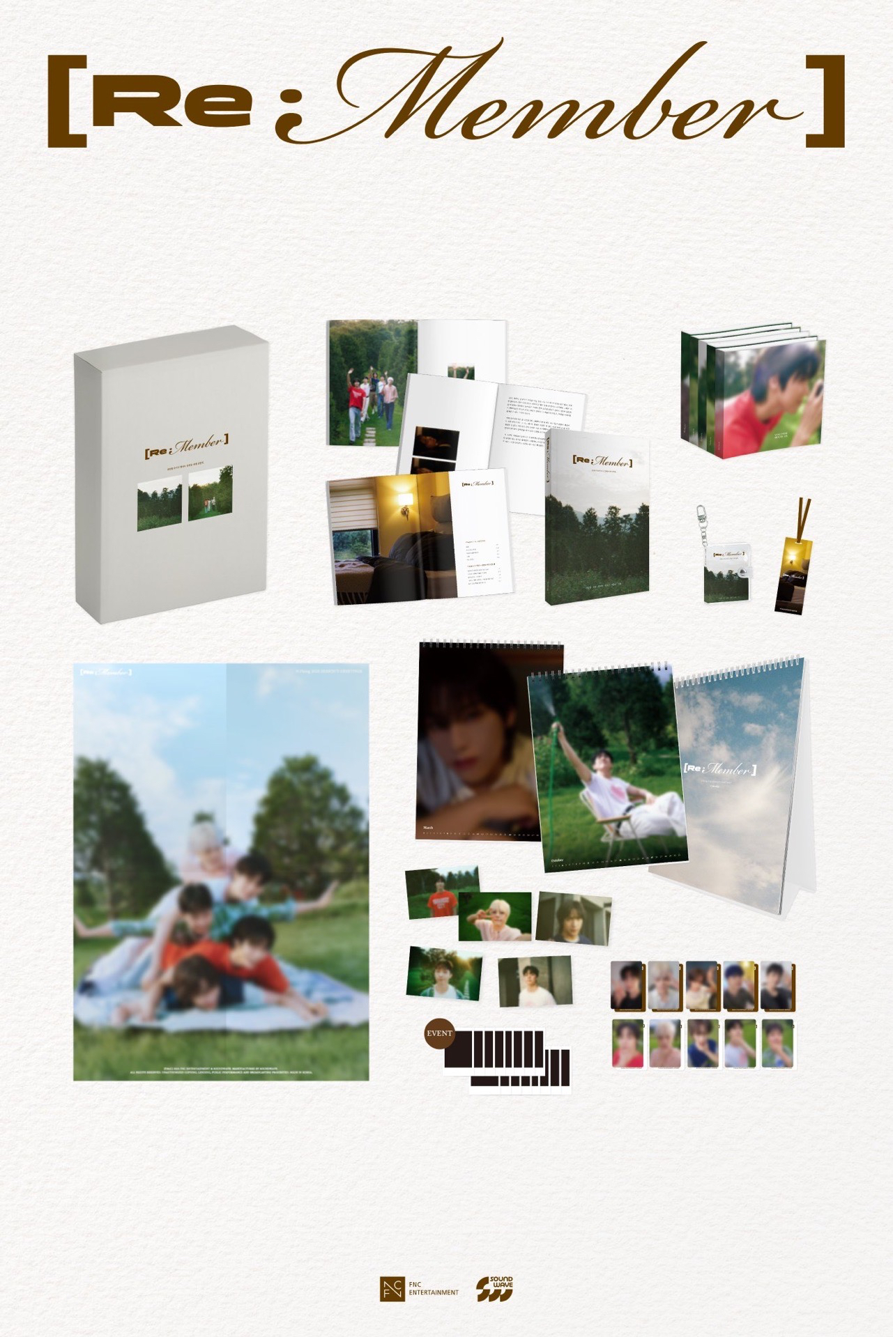 N.Flying 2026 年曆組+SW線下特典