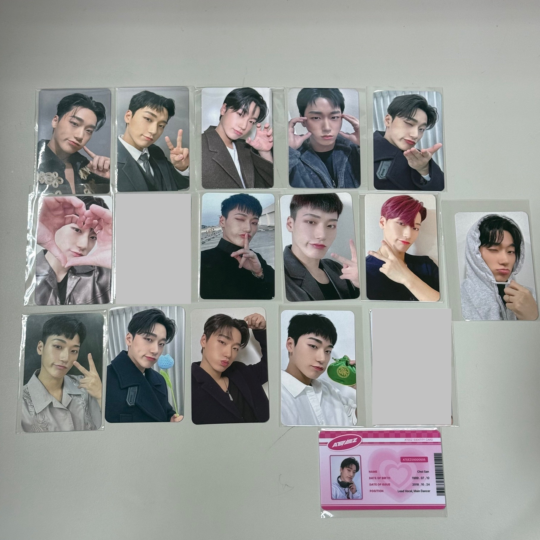 ATEEZ 崔傘 A區 小卡 單售 簽售 特典 專輯卡 