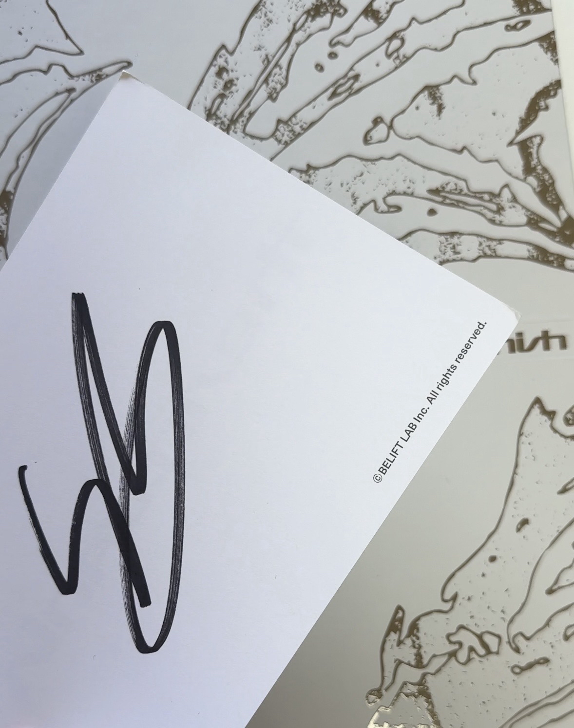 迷七 美版親簽 沈載倫