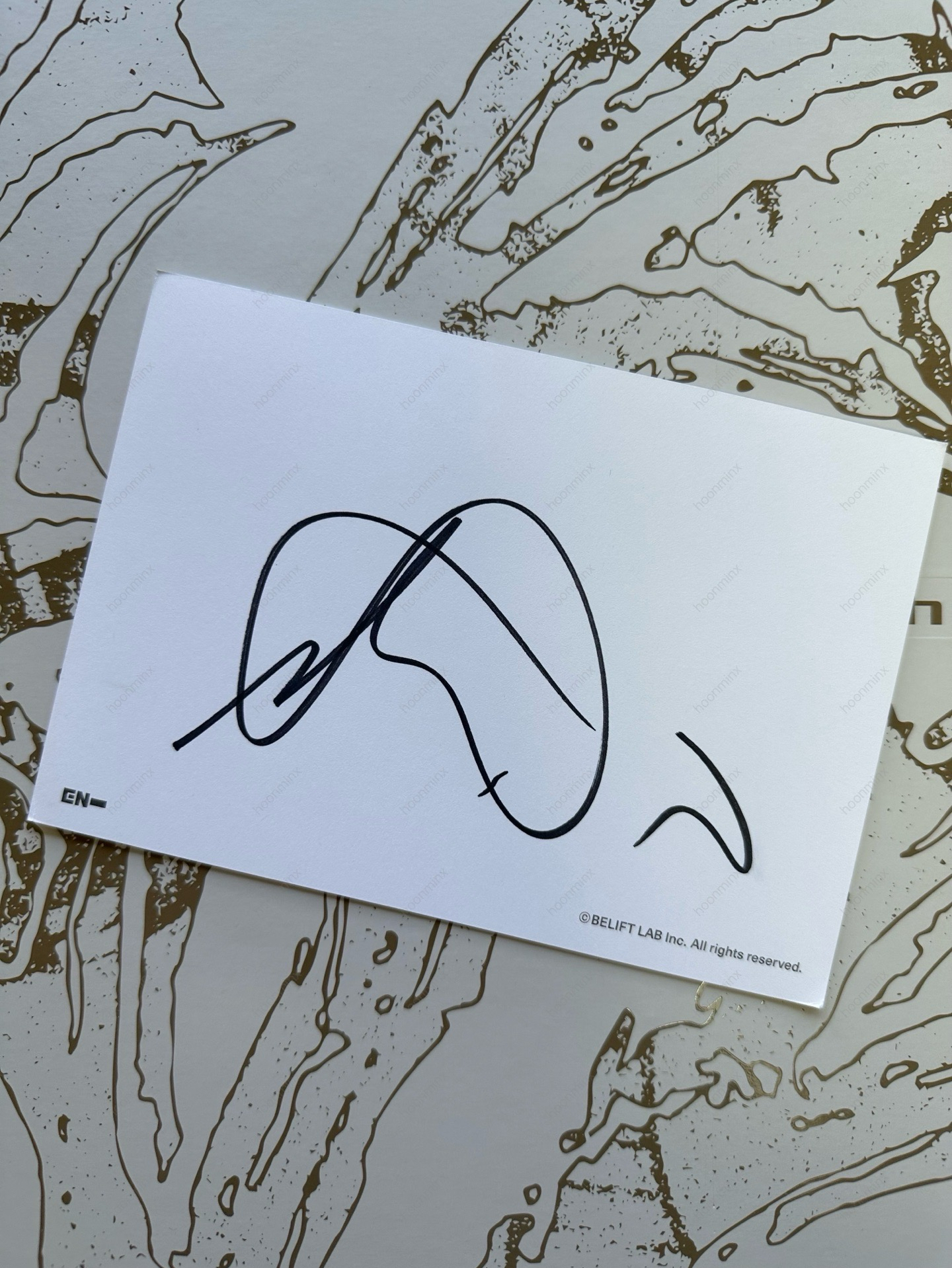 迷七 美版親簽 西村力