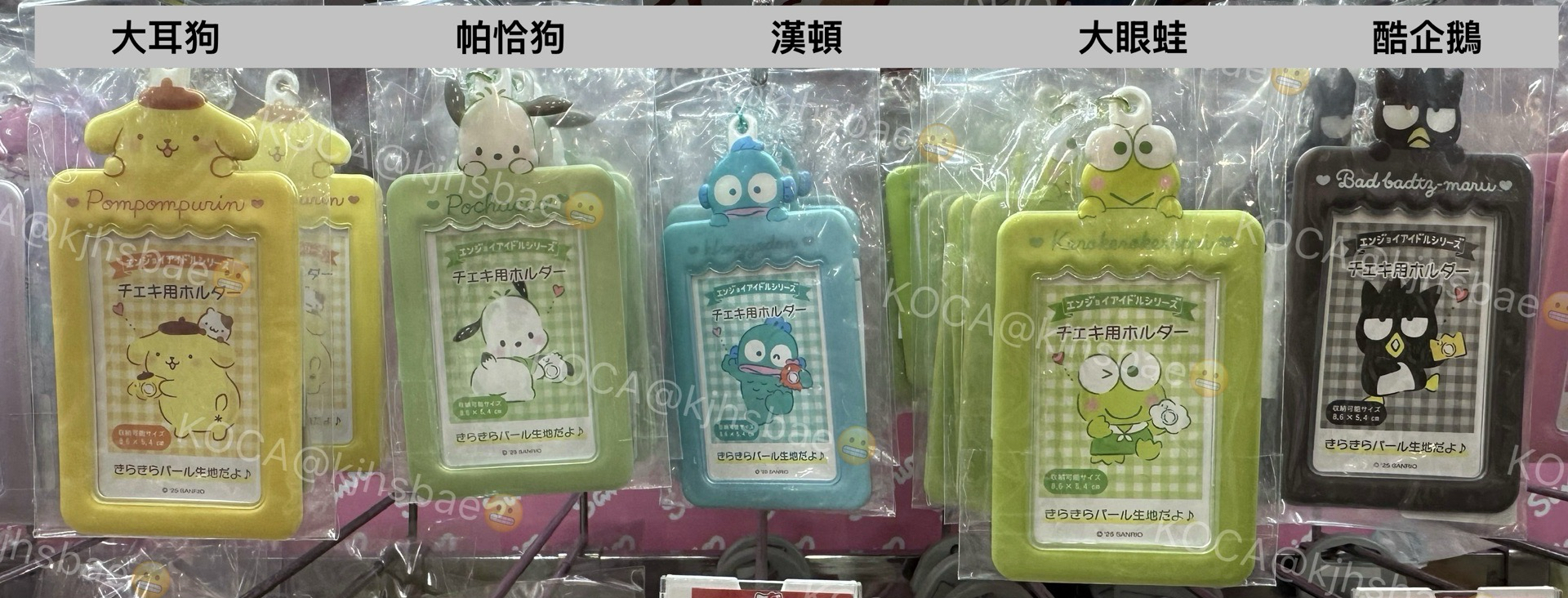 預購非現 三麗鷗 全系列卡套 2/20晚上六點收單 2/23寄出