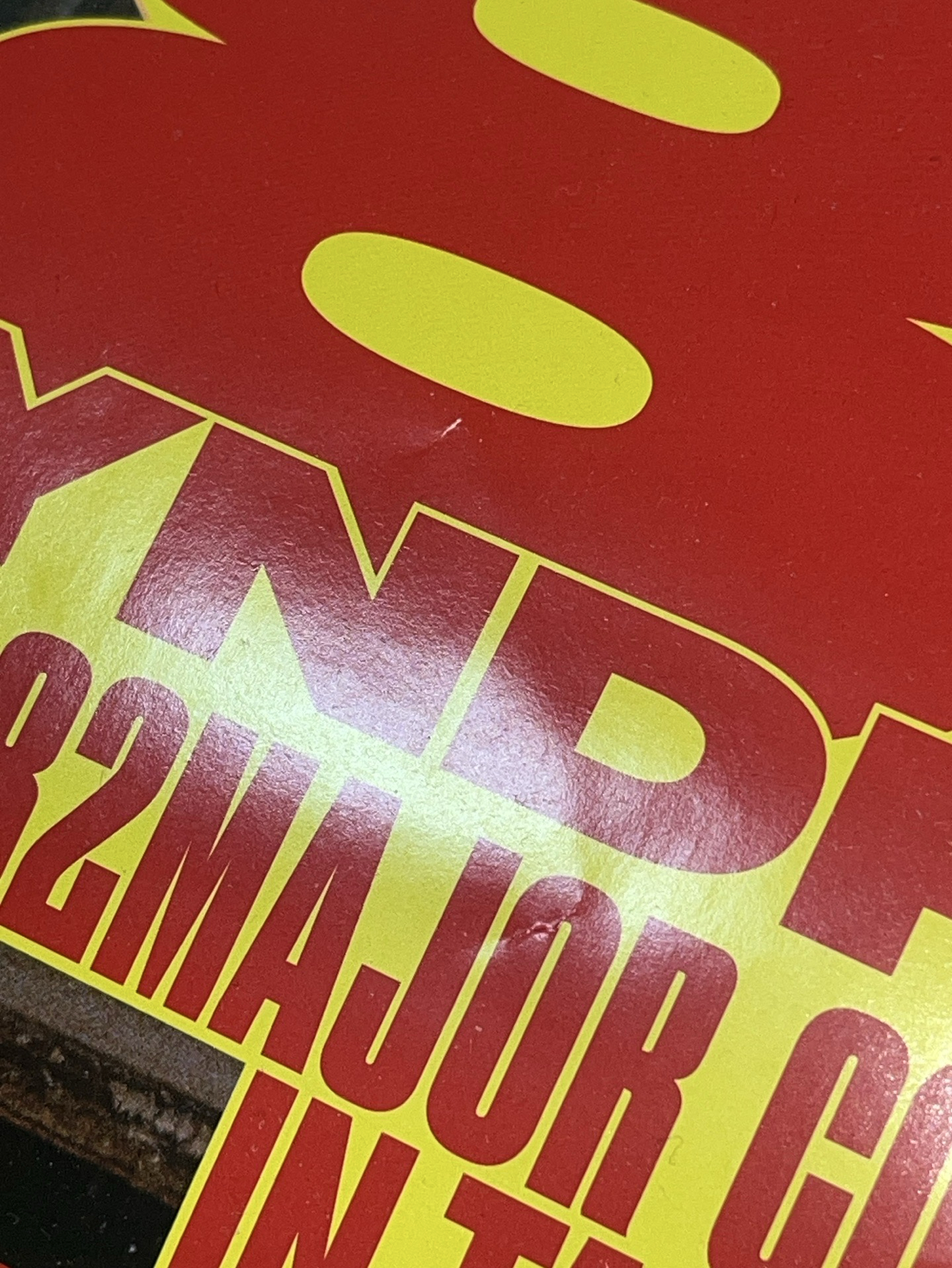 〈82 SYNDROME〉演唱會親簽海報