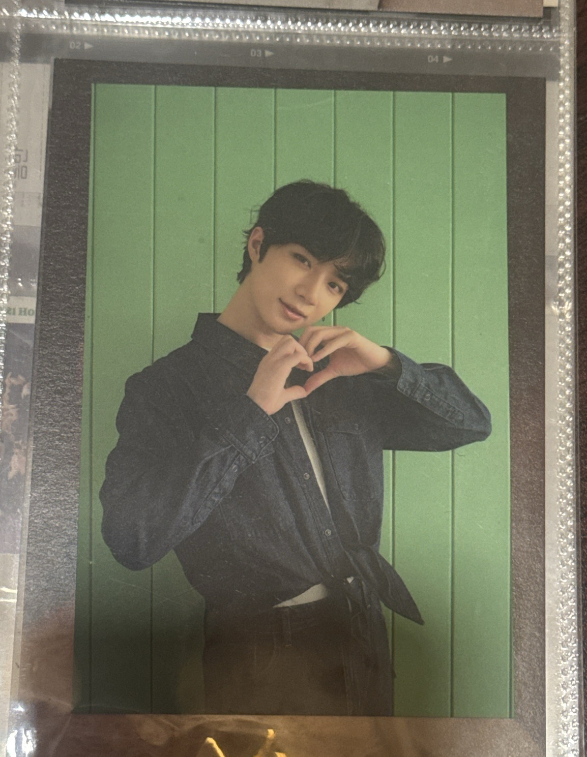 崔杋圭打歌卡明信片