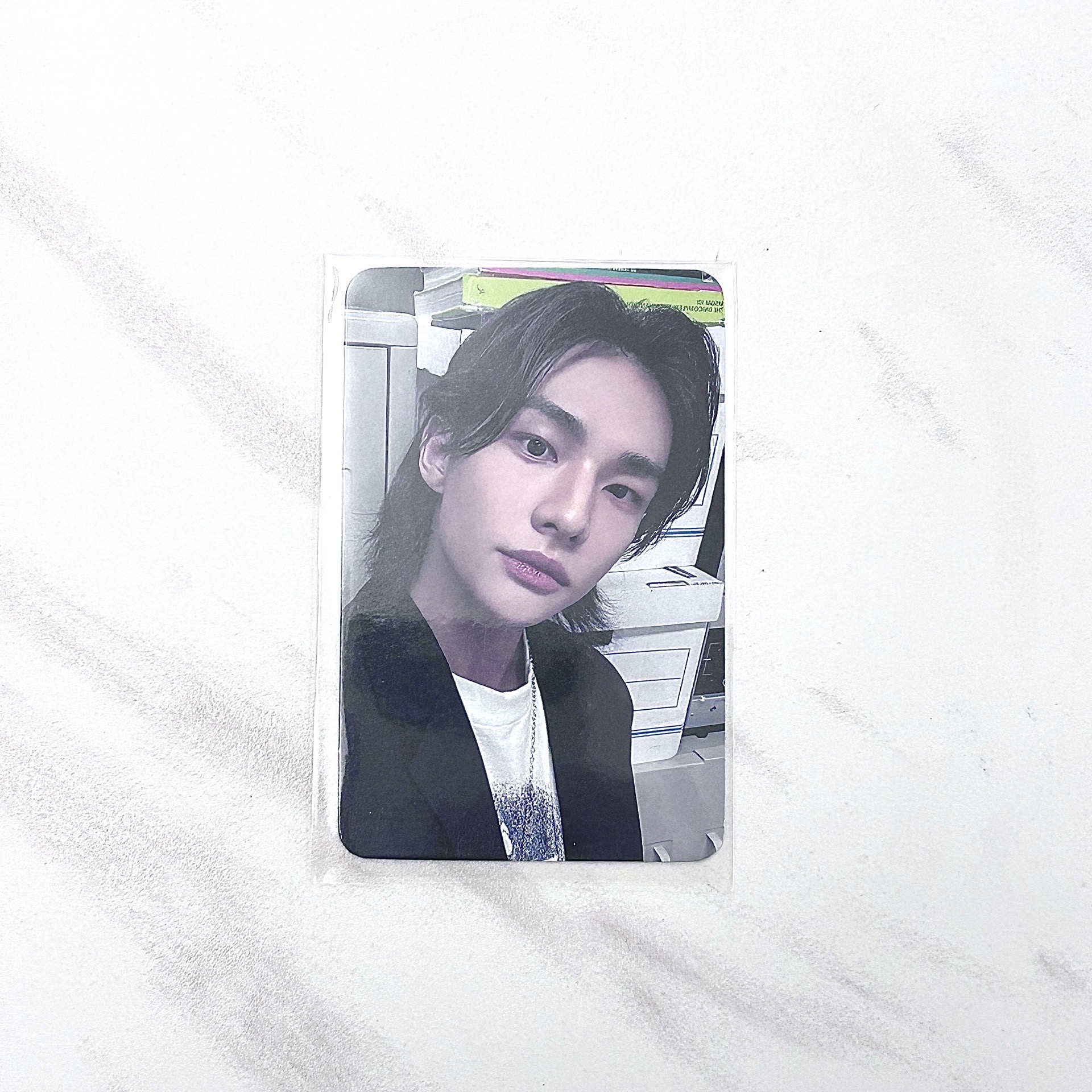 ｜STRAY KIDS｜🩵黃鉉辰Hyunjin — 樂-STAR wf 簽售卡 