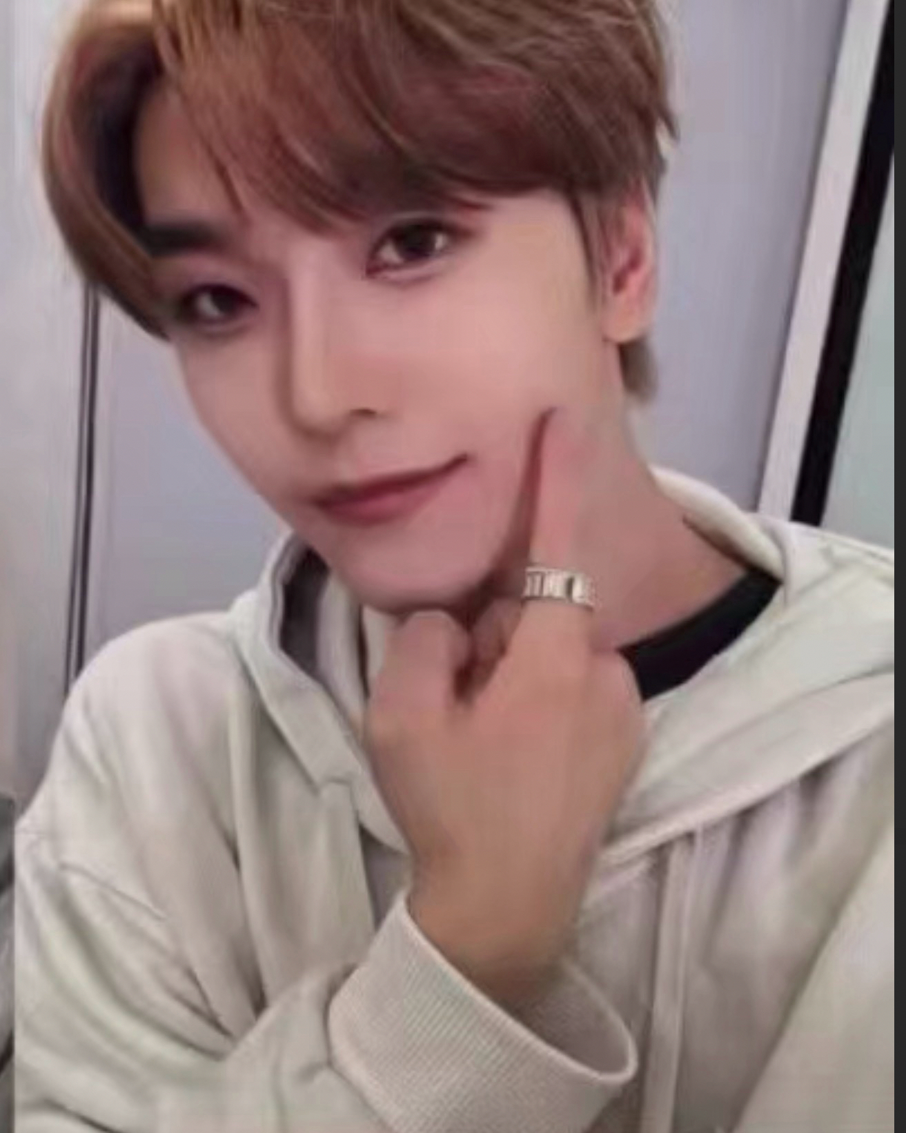 賀鑫隆甜蜜臉頰特典卡