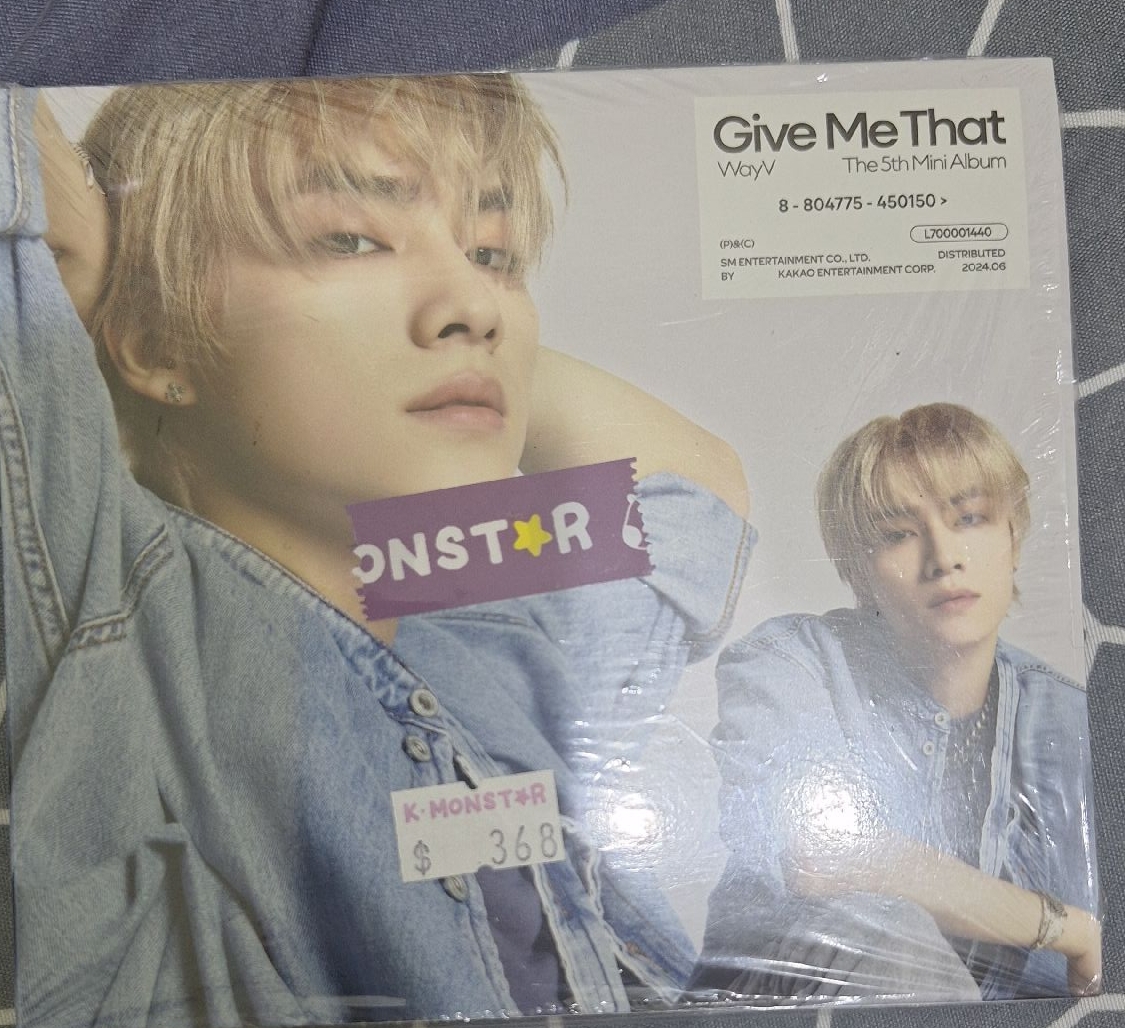 WayV 肖俊 單封未拆