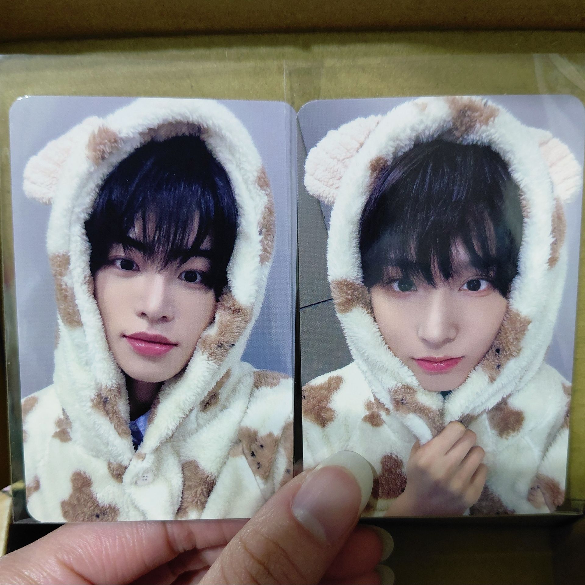 旻帝/主汪/東玹/東花/還有佳樹在另一個賣場（迷三 ms 10.0線上 簽售卡 小熊ver.）