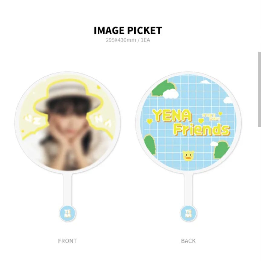 YENA 1st fan meeting 扇子+手幅