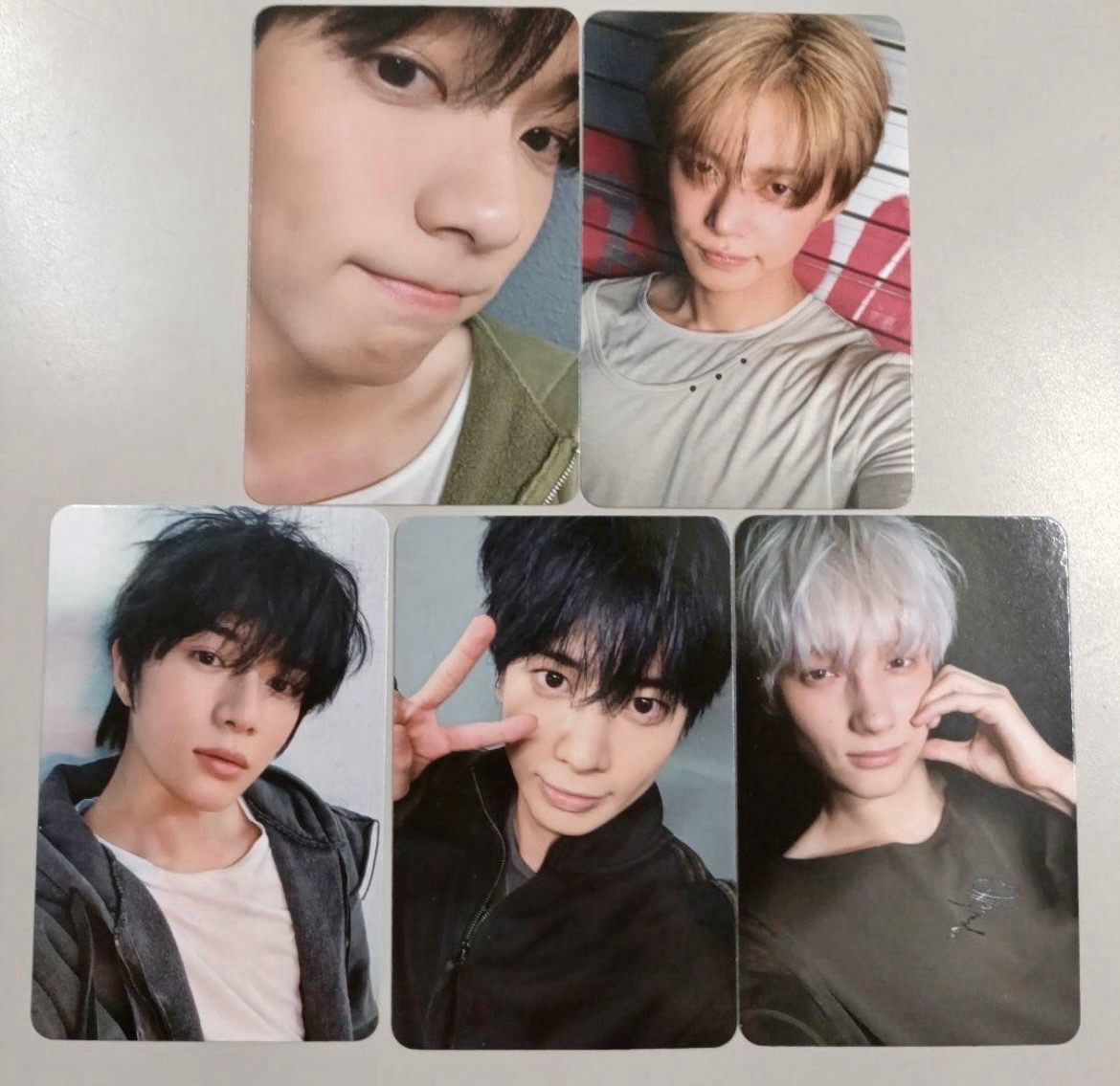 TXT 正四蝦皮簽售特典卡五成員一套