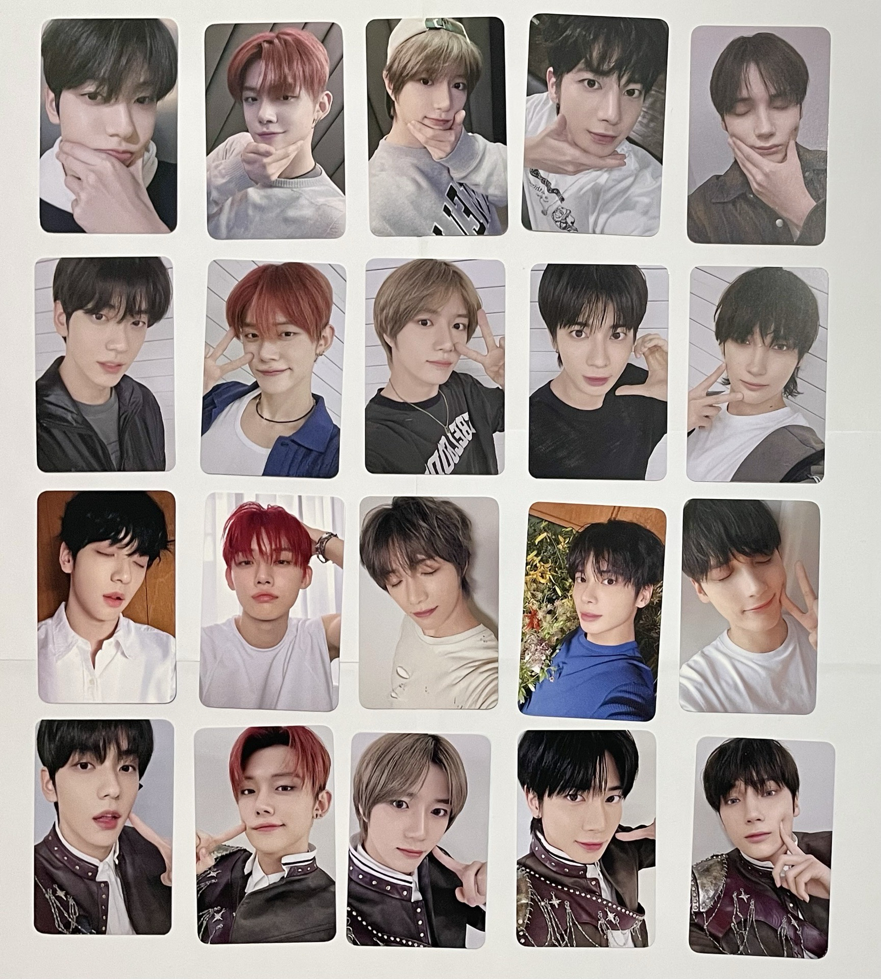 TXT迷七DMM簽售特典卡1.0/2.0/3.0/4.0