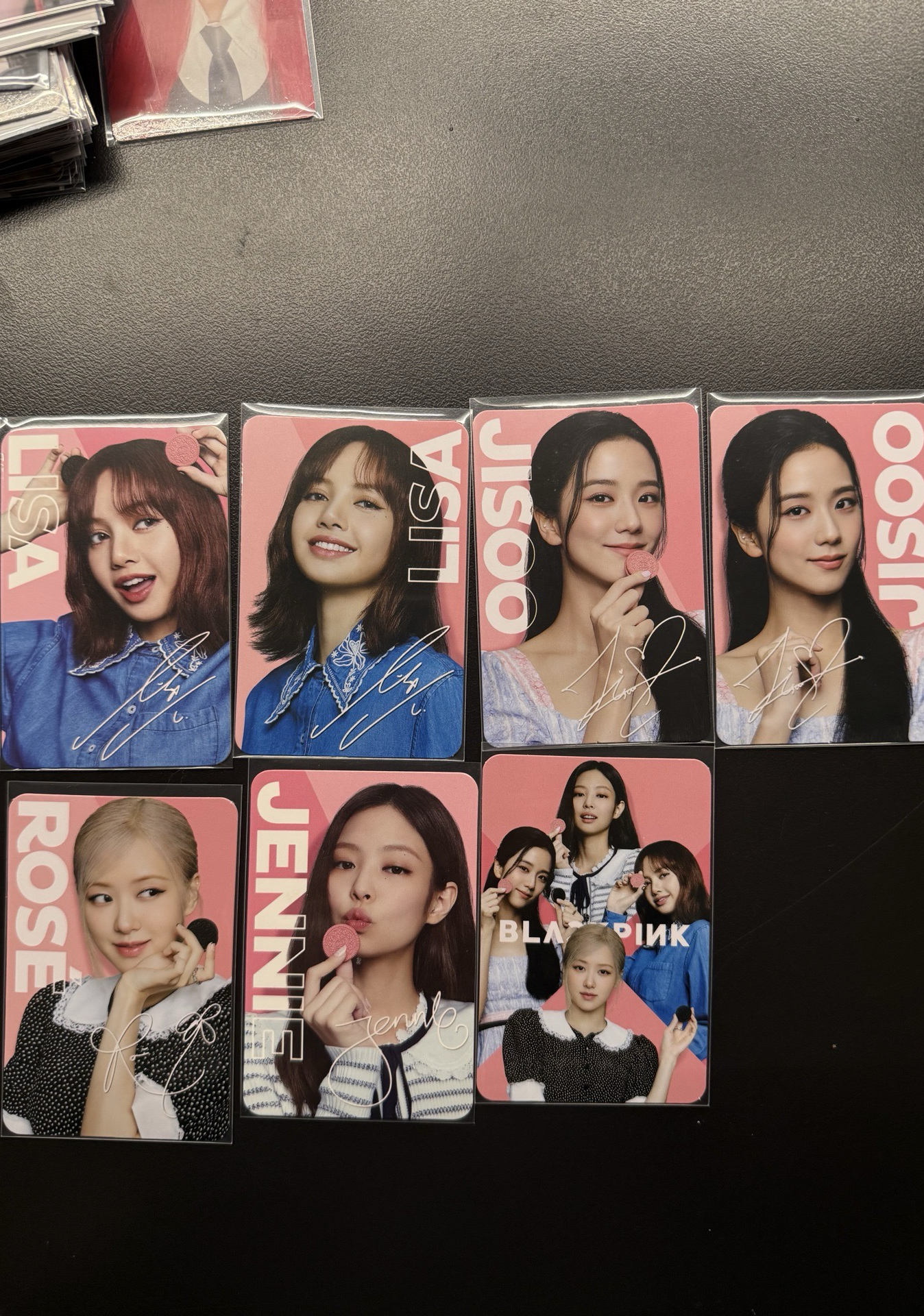 BLACKPINK OREO小卡