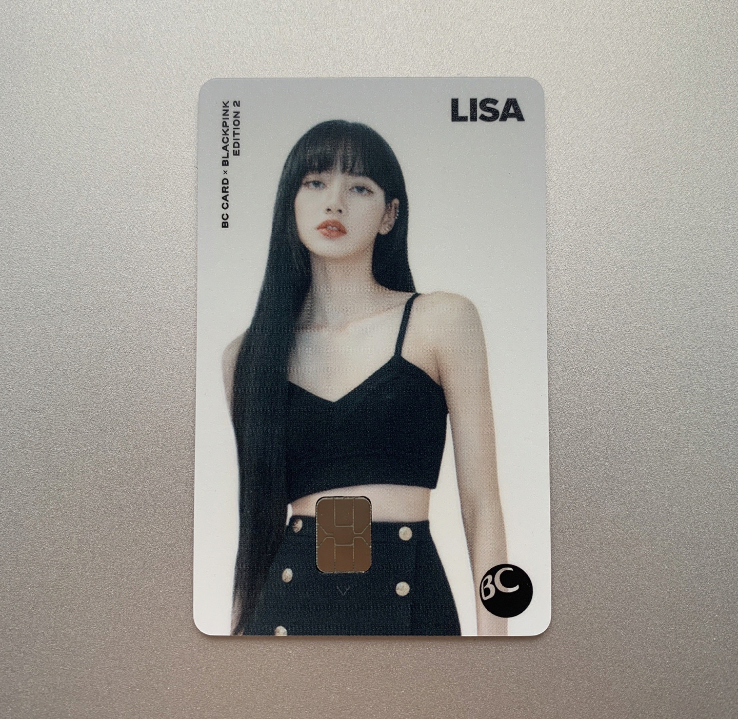 韓國BC銀行卡二代 Lisa 二代莎