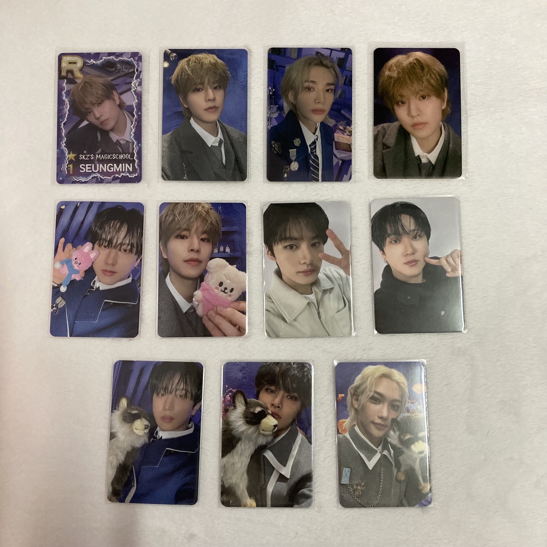 SKZ 4期飯咪 魔法學校 小卡