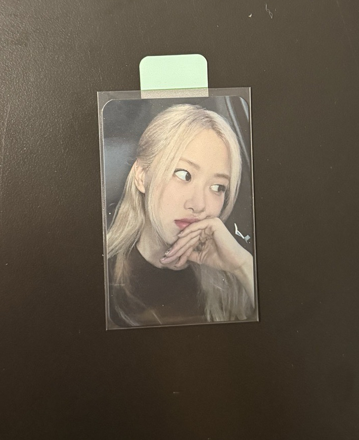 BLACKPINK ROSÉ 滿額卡+lisa空專