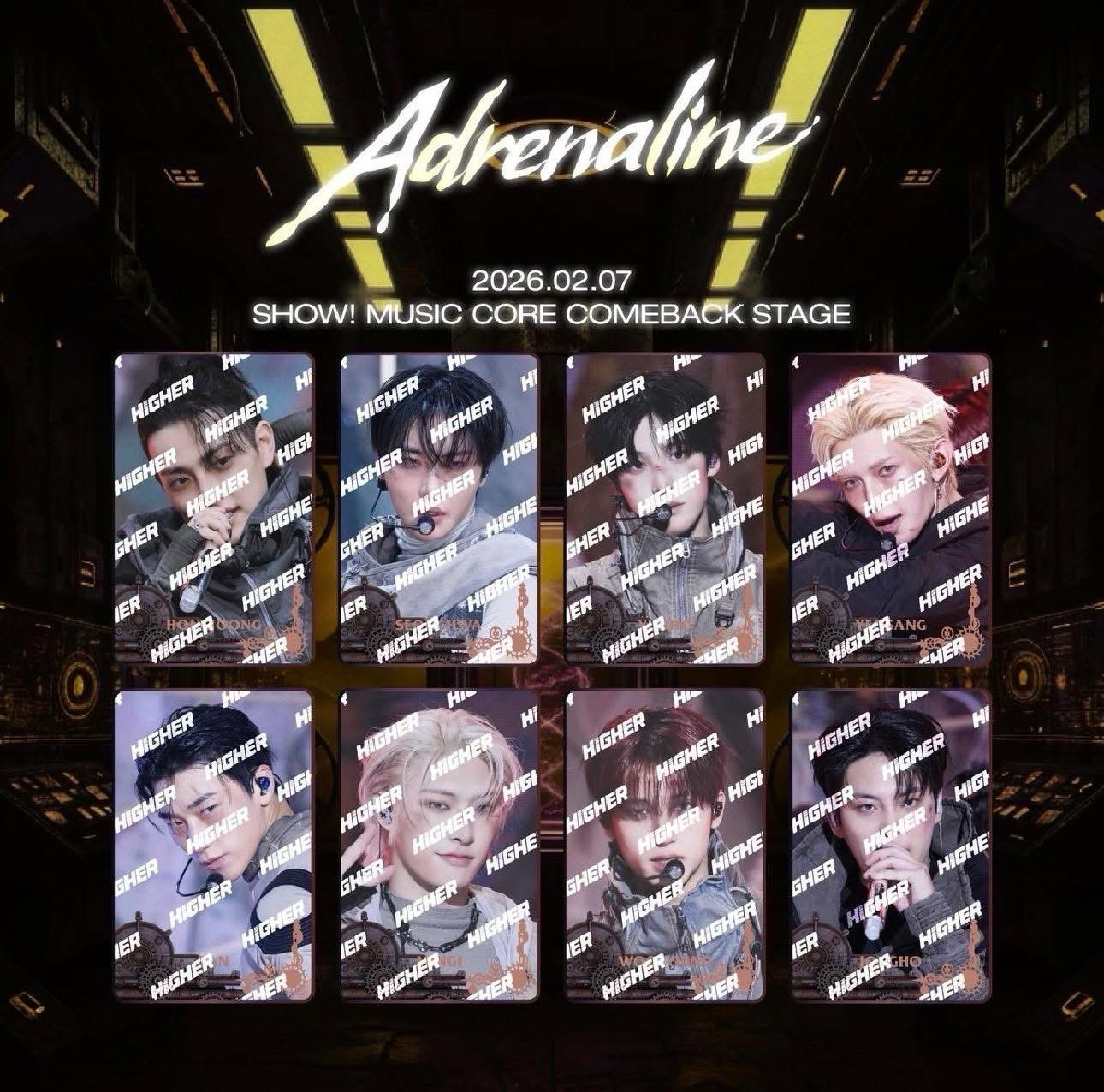 Ateez higher腎上腺素 中鍾 （非現）