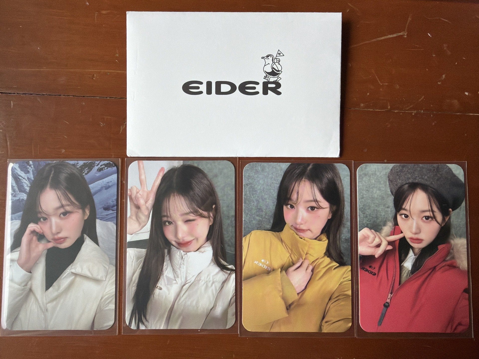 張員瑛 EIDER 代言卡3.0一套