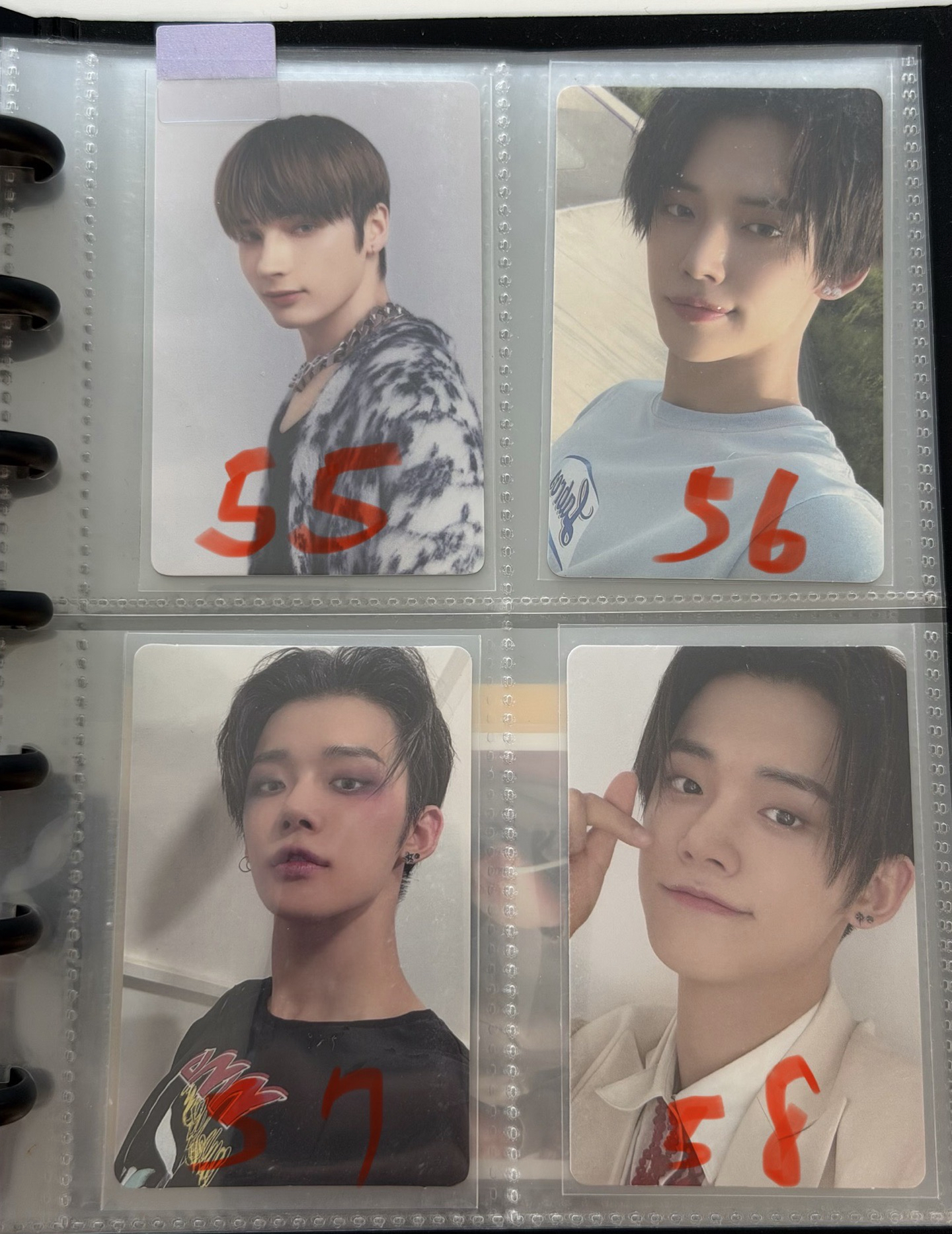 TXT 然竣/休寧凱 小卡 都是舊卡！