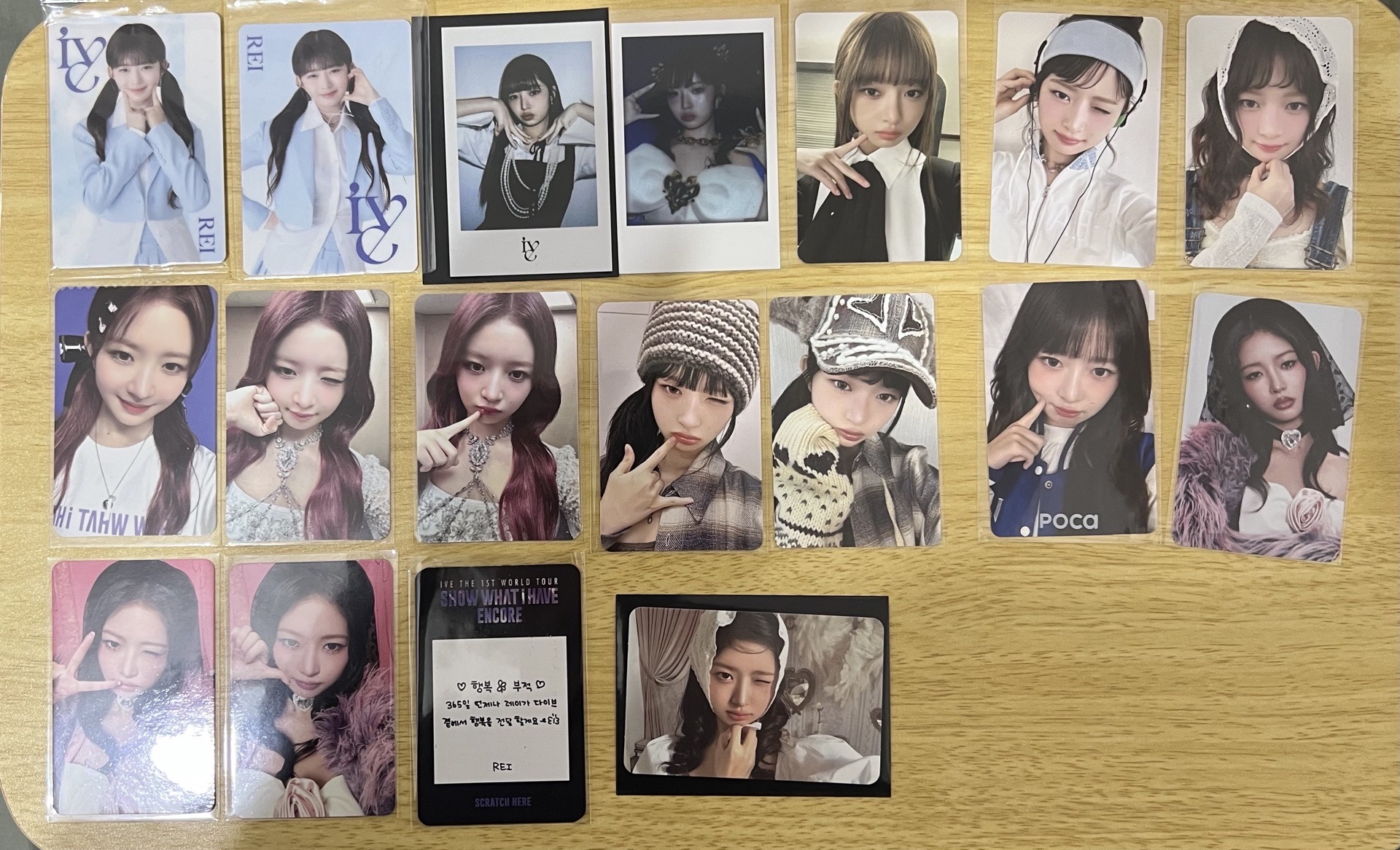 ive Rei 各時期專卡 年曆卡 DVD卡