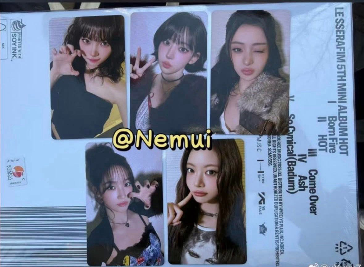 [非現]le sserafim 韓安場限 櫻允