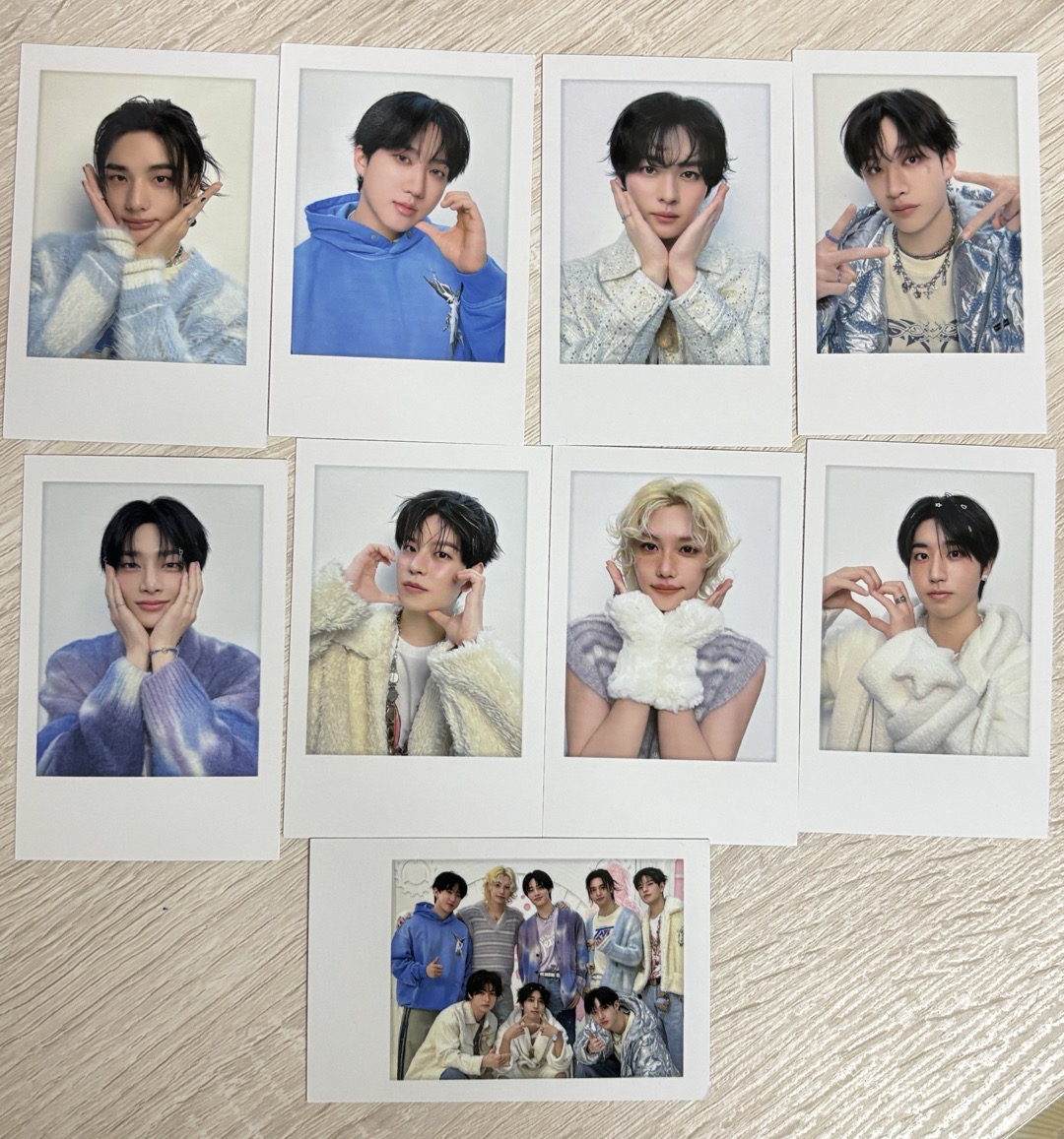 五期會員拍立得 捧臉版