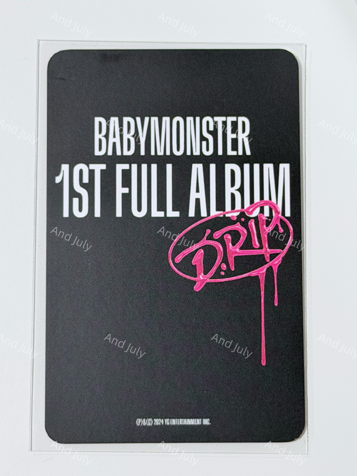 BABYMONSTER DRIP 快閃會員禮