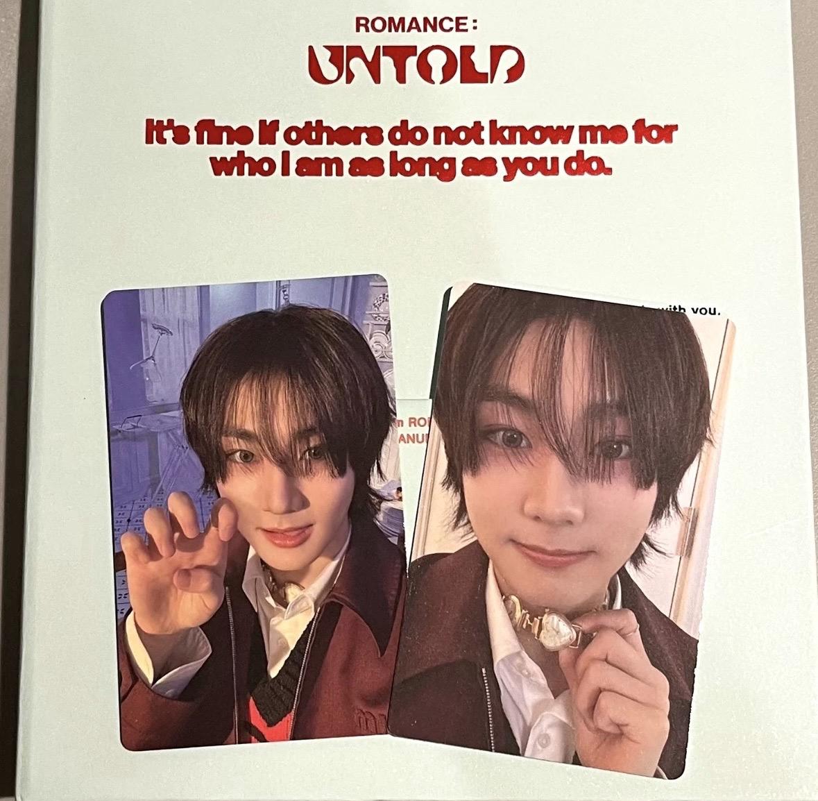 禎元Jungwon 正規二綠版專卡