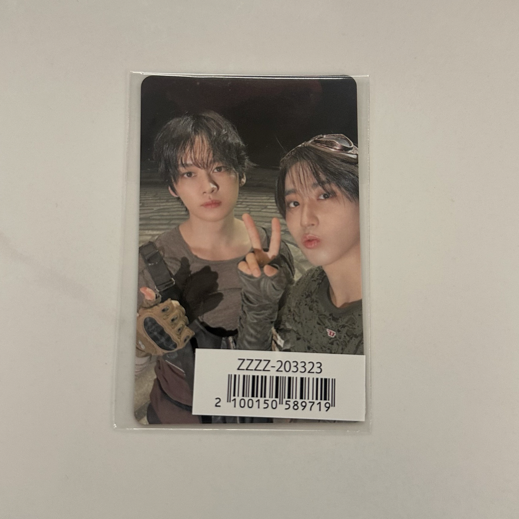 Stray Kids 旻城雙人卡 GIANT FC盤特典卡 