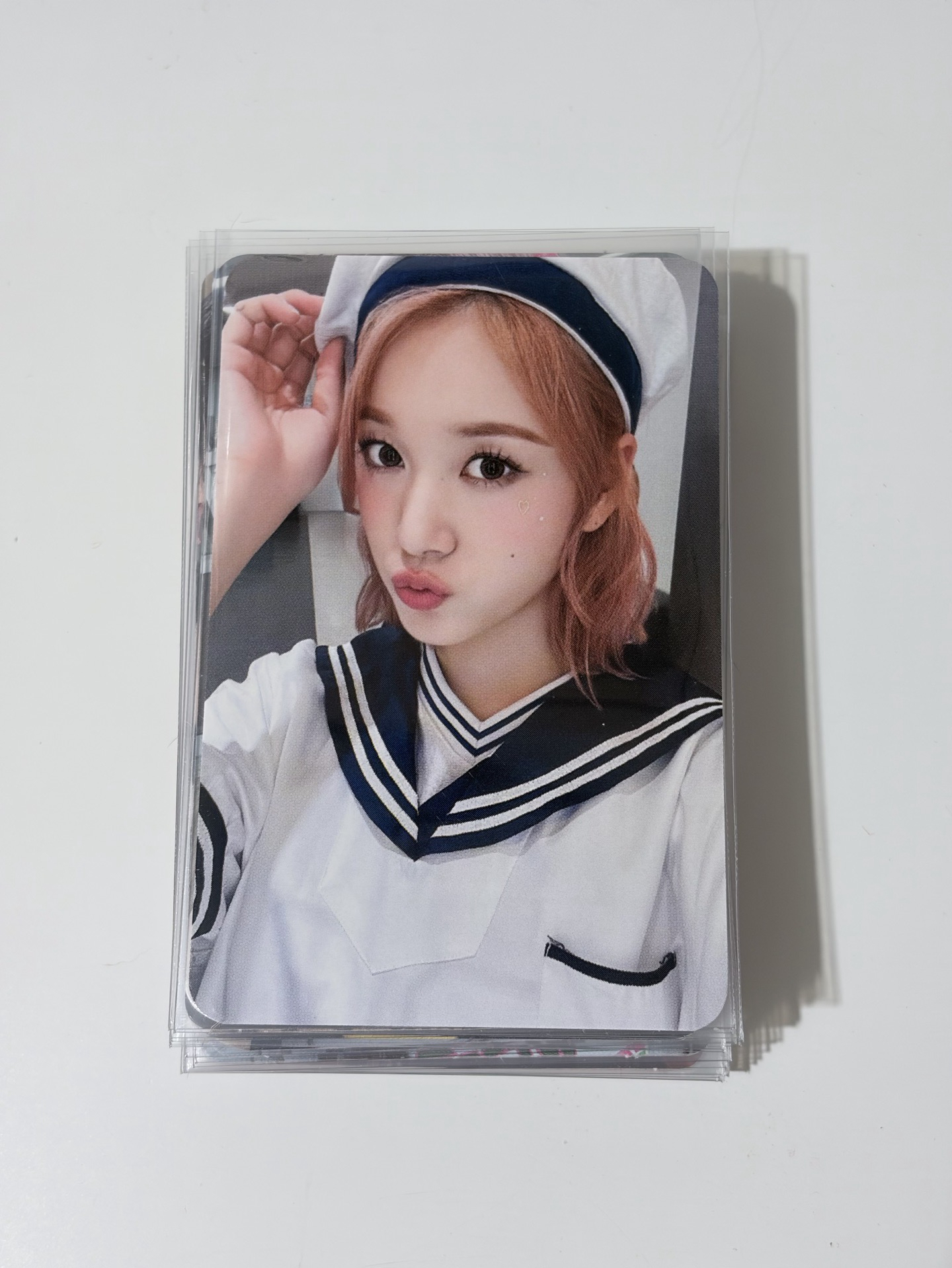 Stayc 正規一 ms 2.0 線上 簽售卡 海軍勾 張叡恩