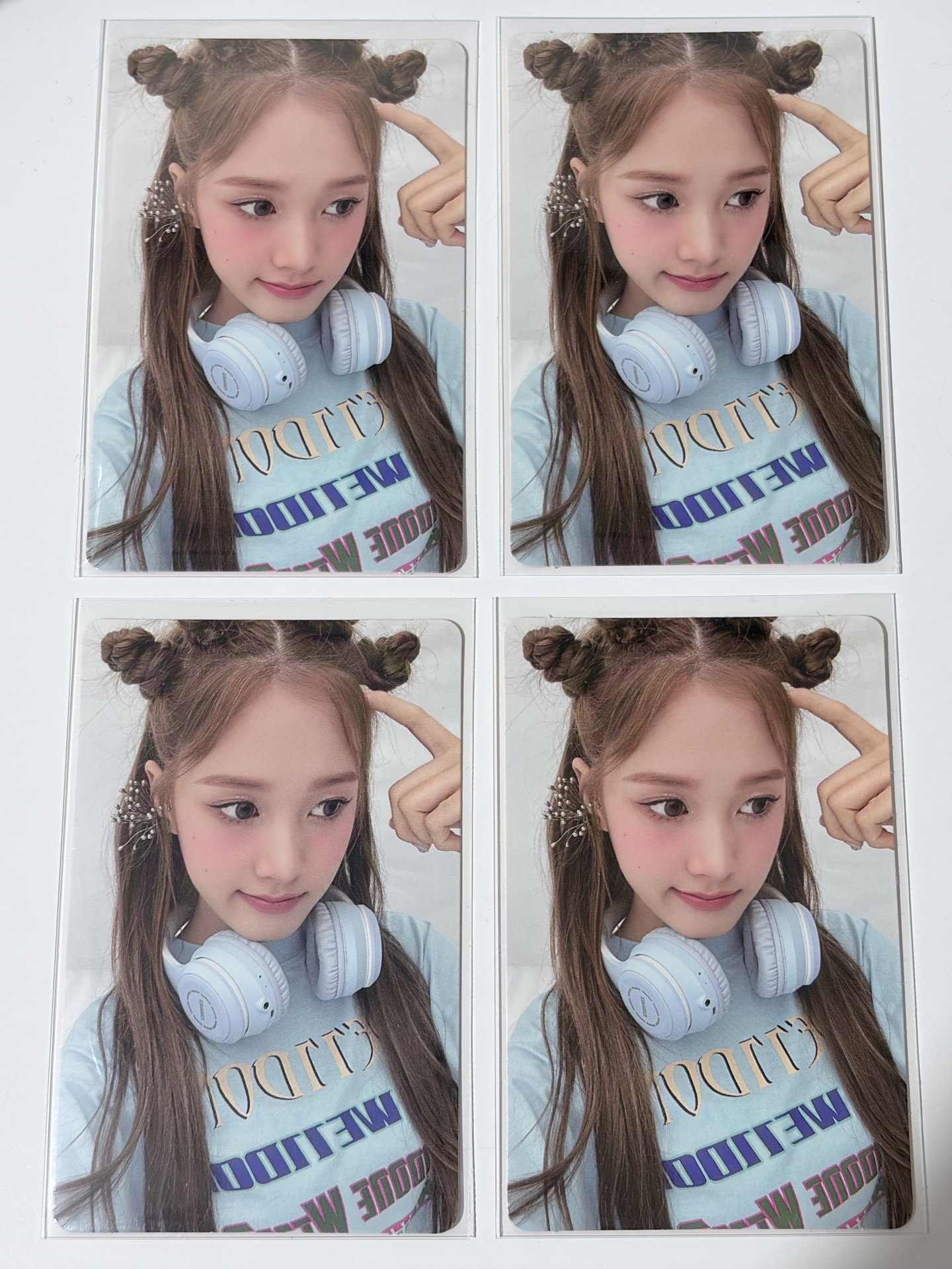 Stayc耳機勾4張 張叡恩