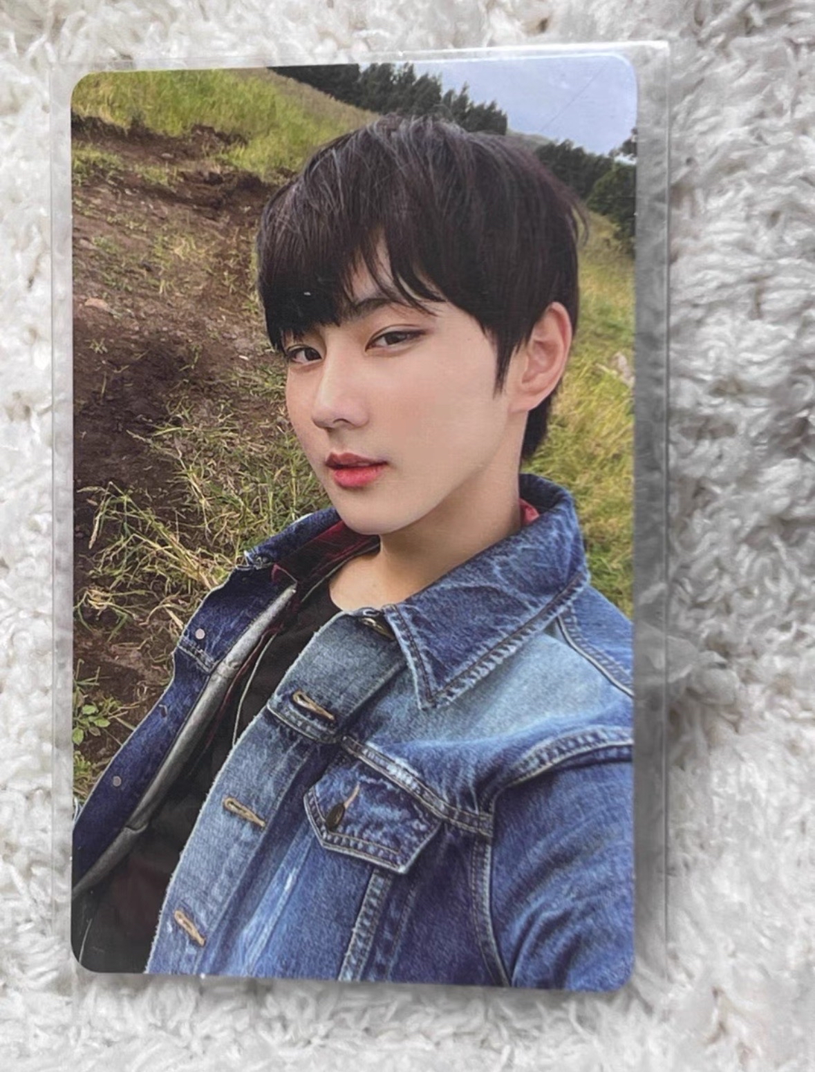 禎元Jungwon mini1 出道專卡 草地元 草地比耶元