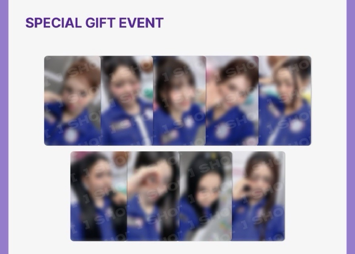 TWICE 10週年 FM Real Touch 線上滿額卡 娜璉 Momo 子瑜