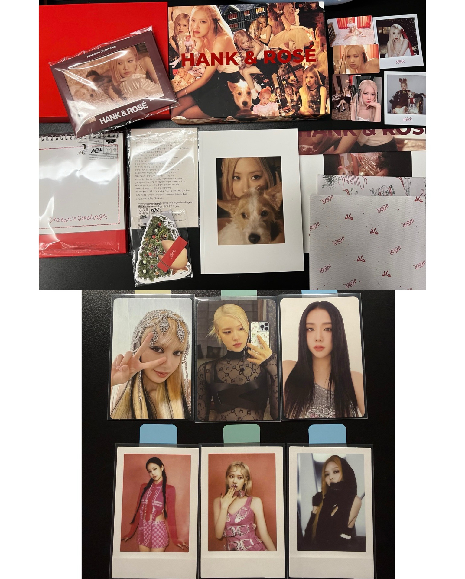 H&R年曆+Bornpink小卡
