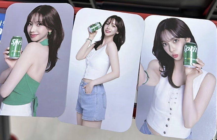 Karina雪碧卡1.0 一套三張卡 Part2