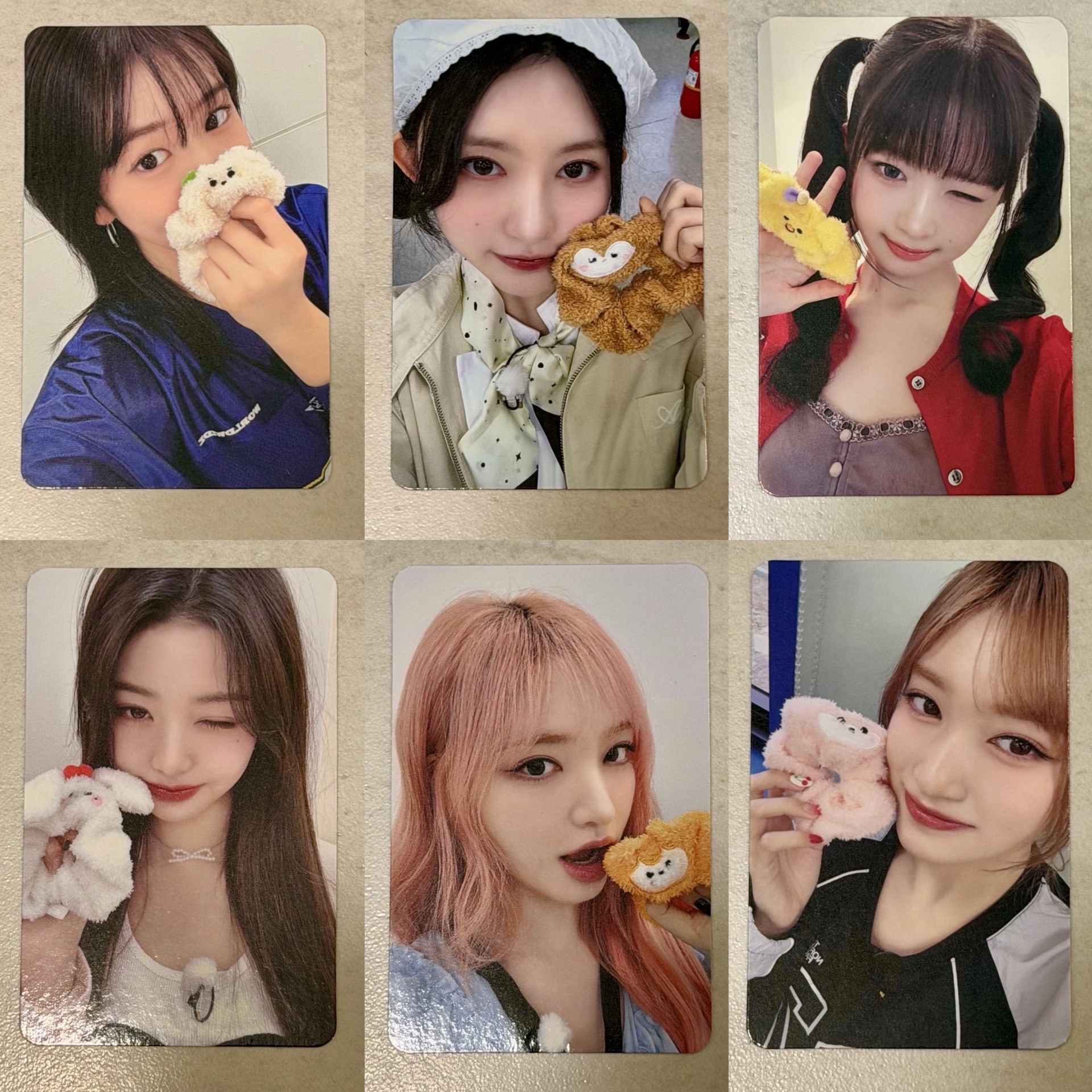 MINIVE SCHOOL - 台灣快閃滿額卡 - 一套(六張)