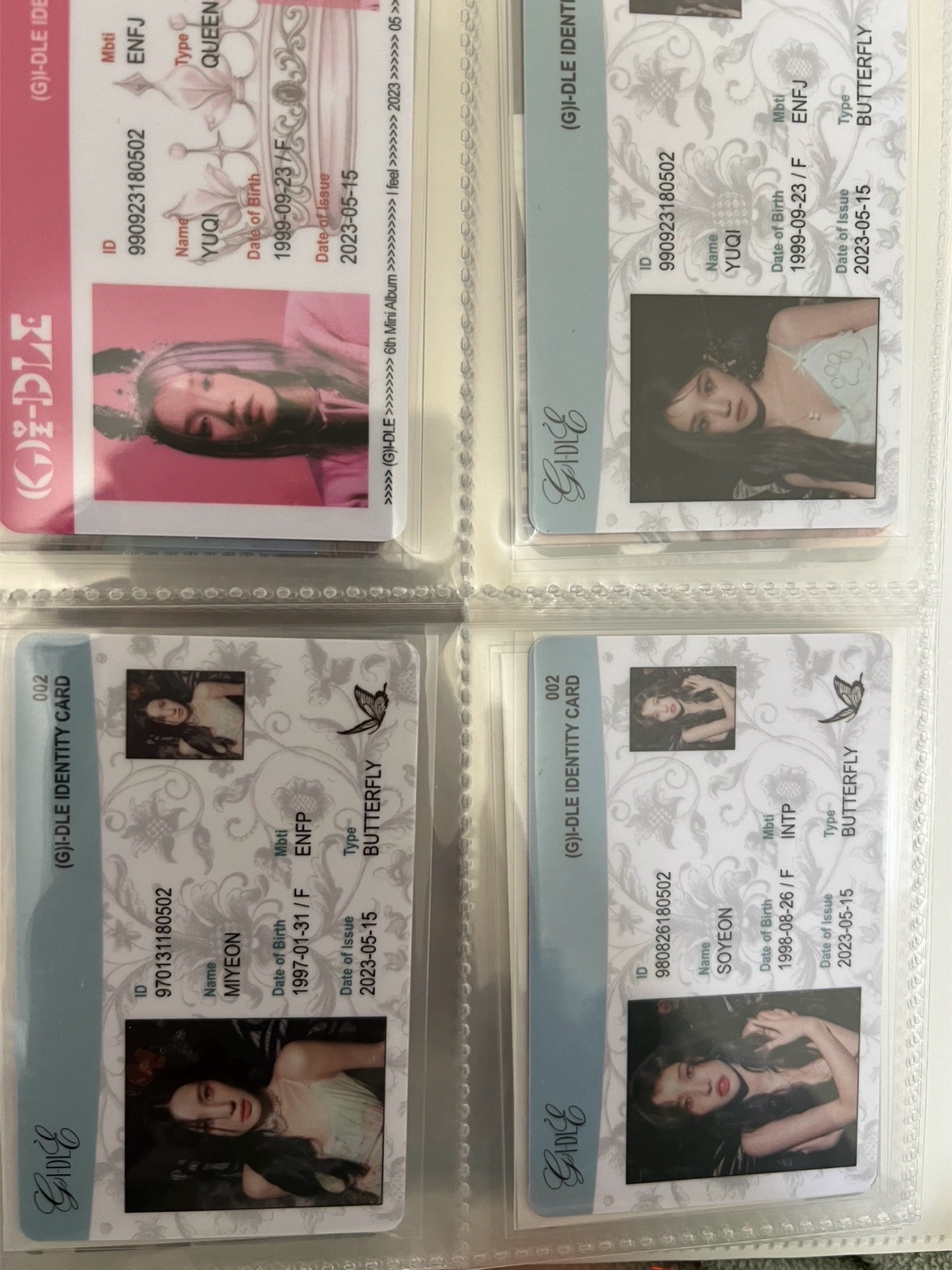 i-dle I FEEL 專卡（Yuqi Miyeon Soyeon）
